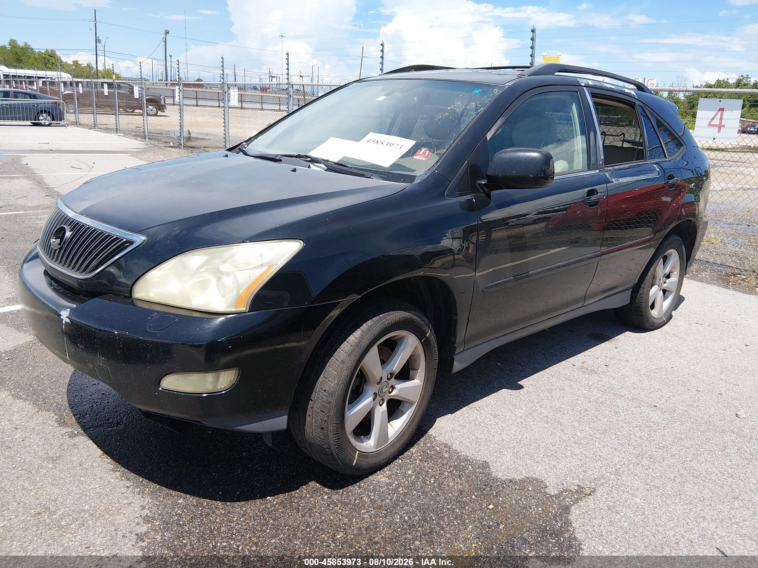 2005 Lexus Rx 330   Black vin: 2T2GA31U75C030409