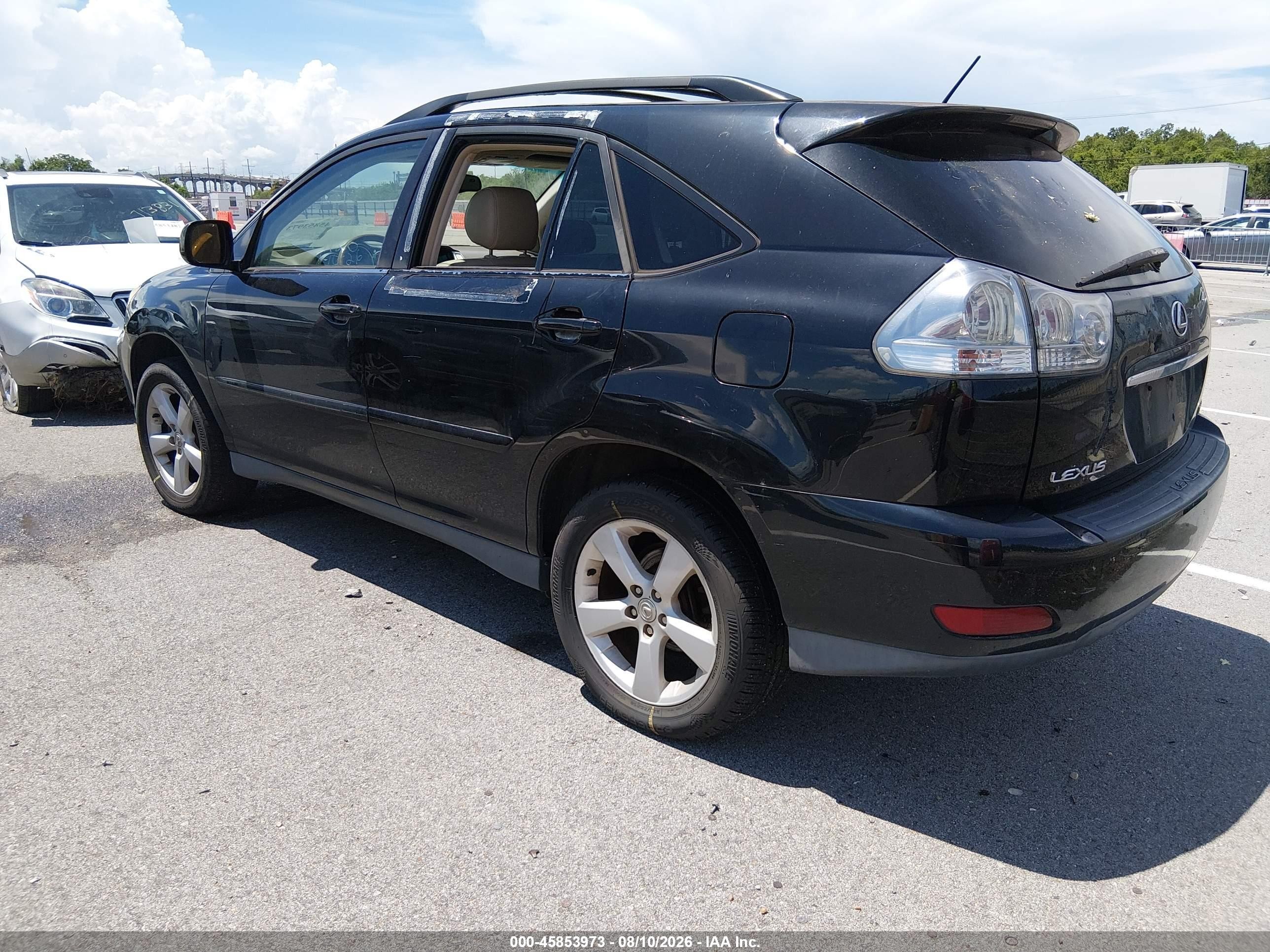 2005 Lexus Rx 330   Black vin: 2T2GA31U75C030409