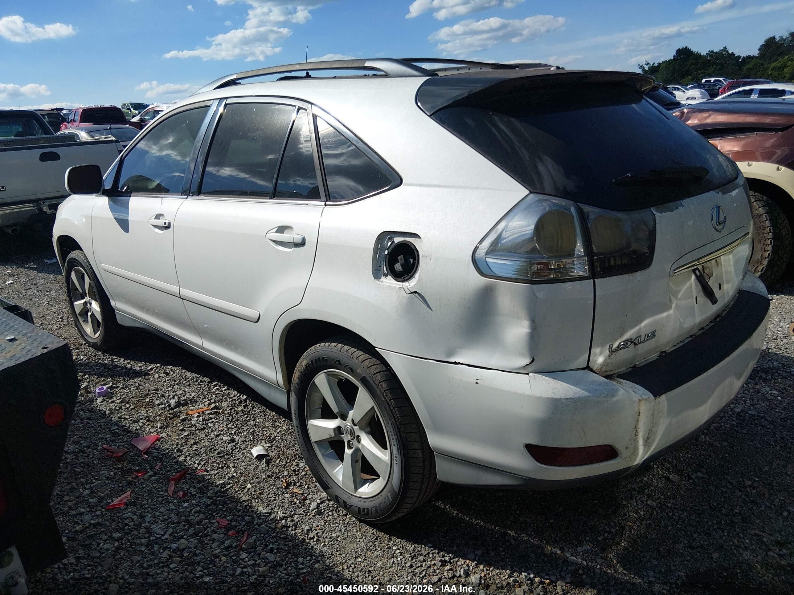 2006 Lexus Rx 330   White vin: 2T2GA31U76C047602