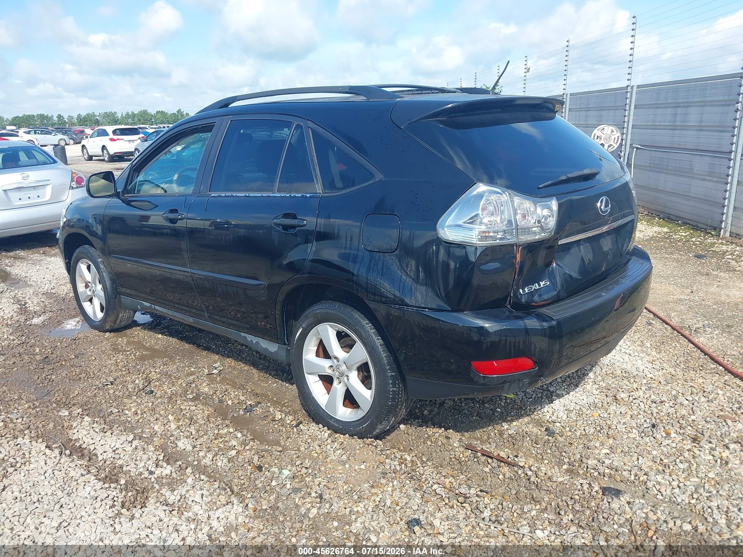 2006 Lexus Rx 330   Black vin: 2T2GA31U76C051973