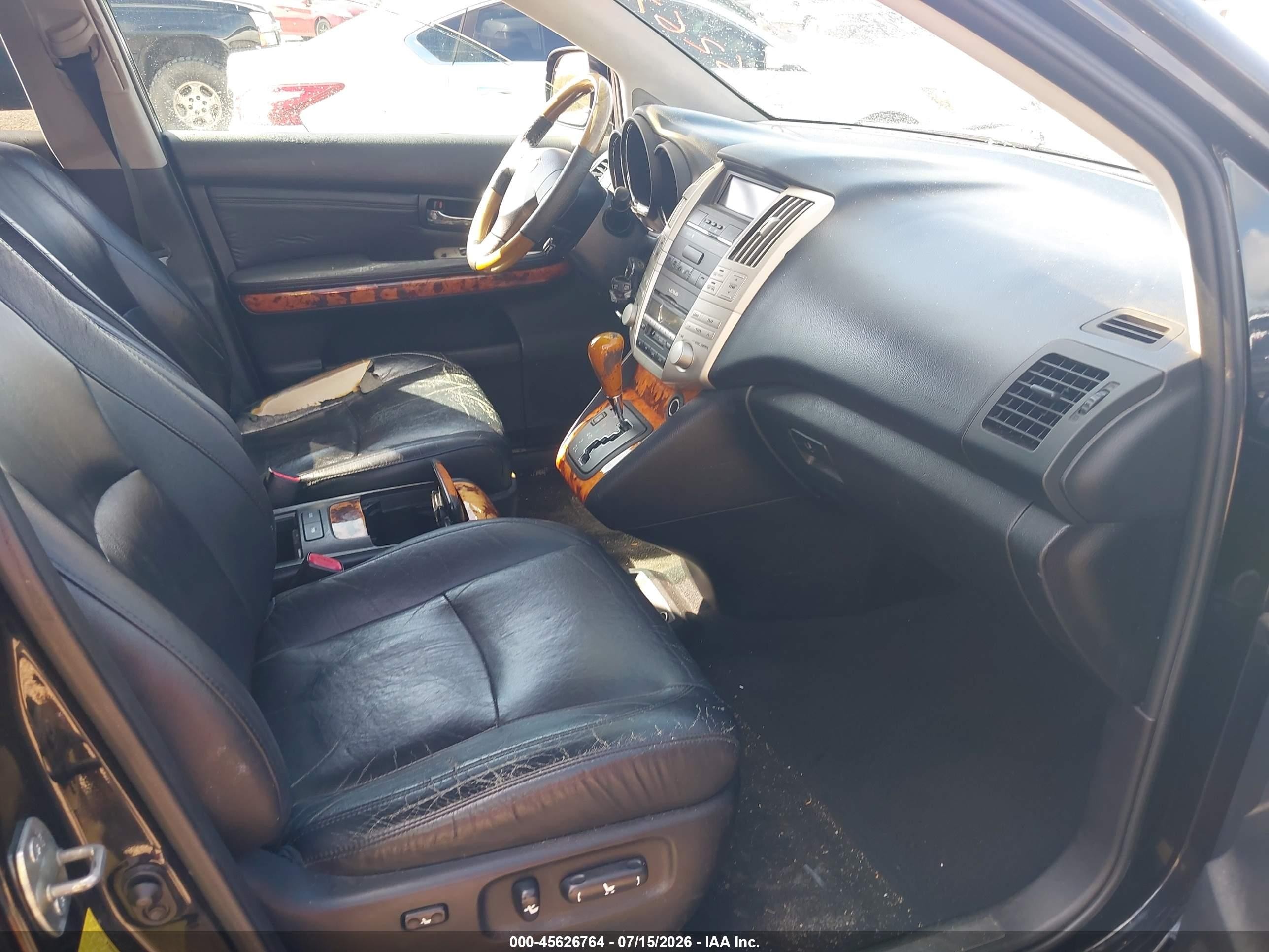 2006 Lexus Rx 330   Black vin: 2T2GA31U76C051973