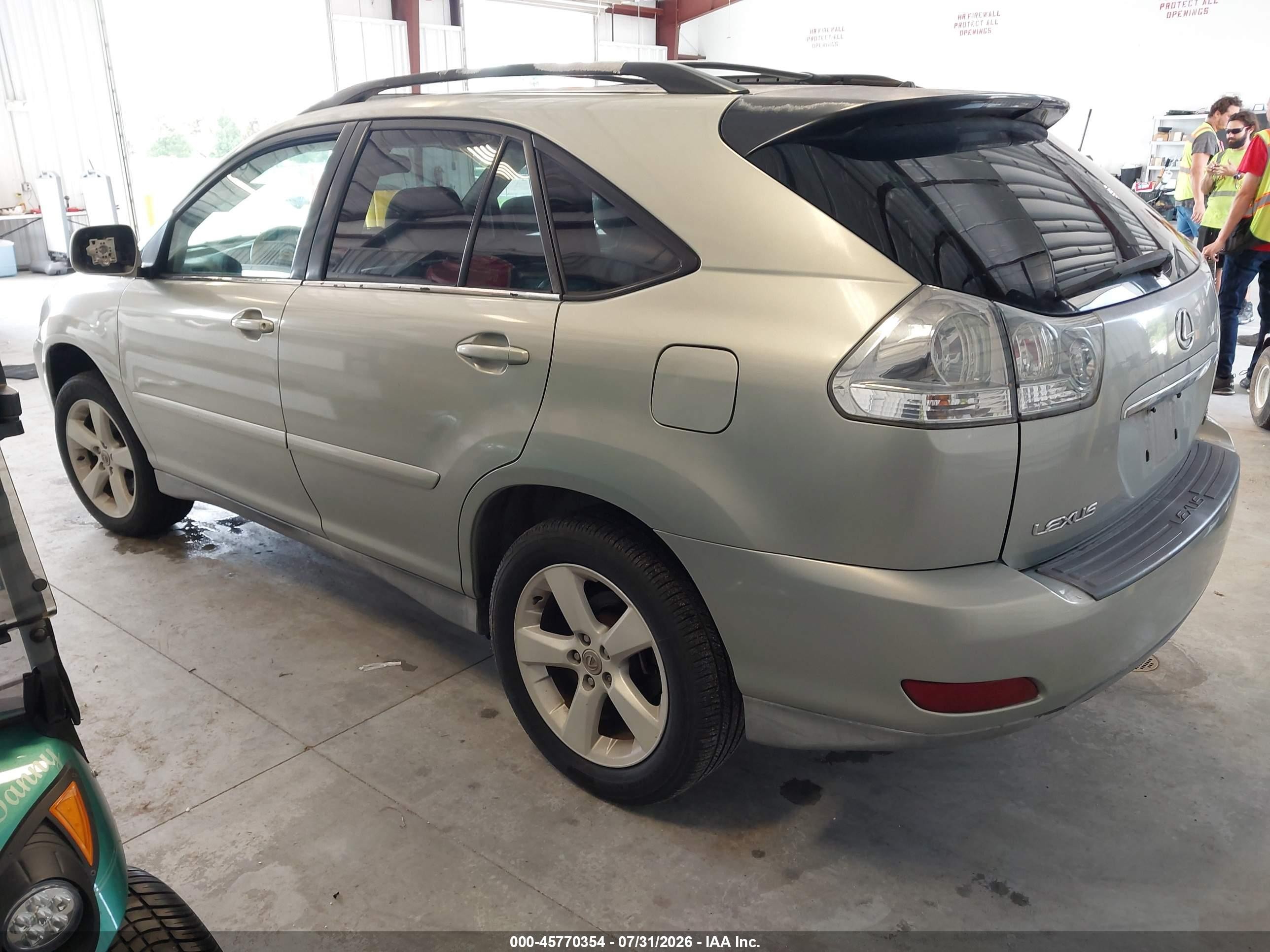 2004 Lexus Rx 330   Silver vin: 2T2GA31U84C003993