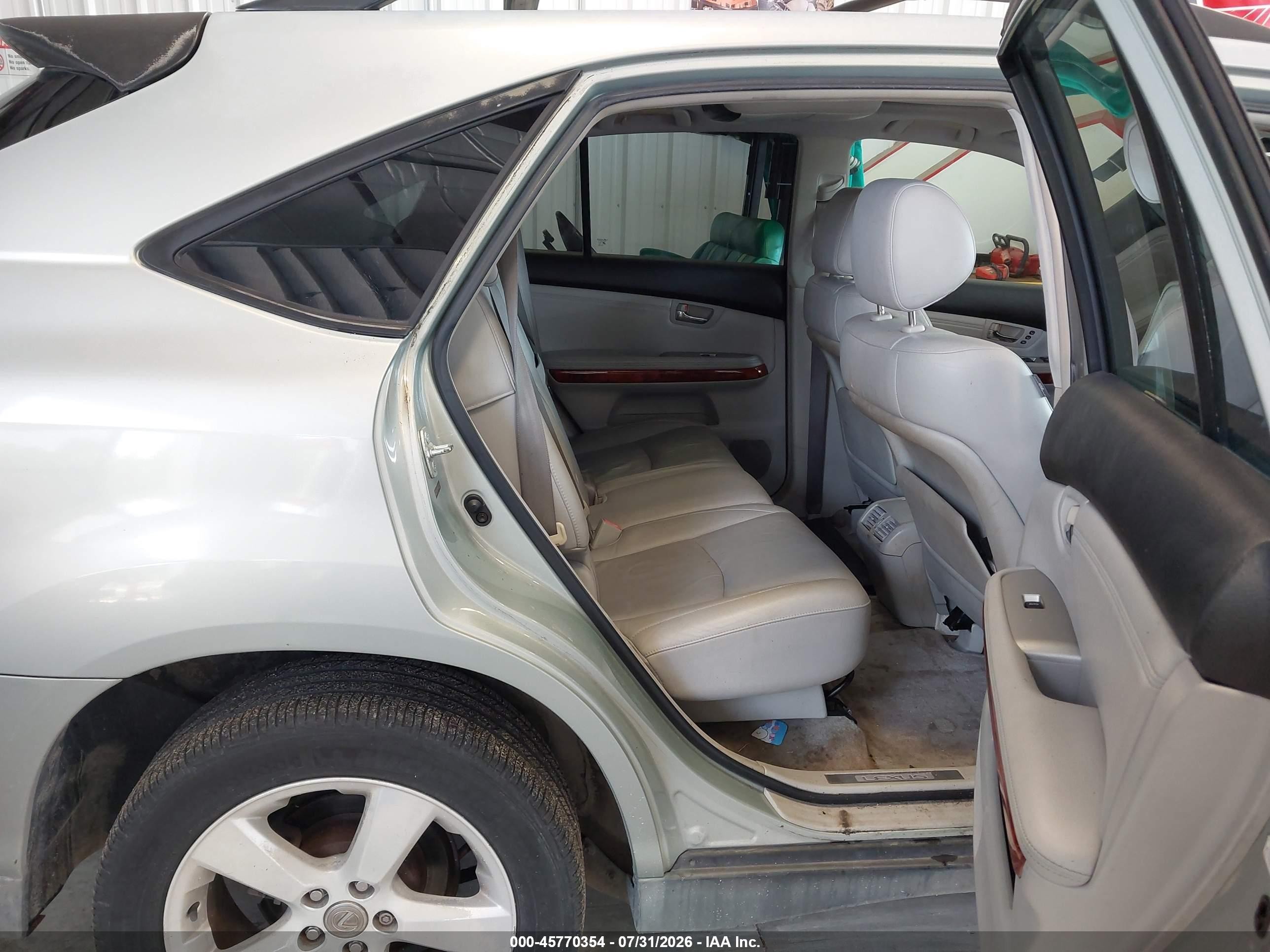 2004 Lexus Rx 330   Silver vin: 2T2GA31U84C003993