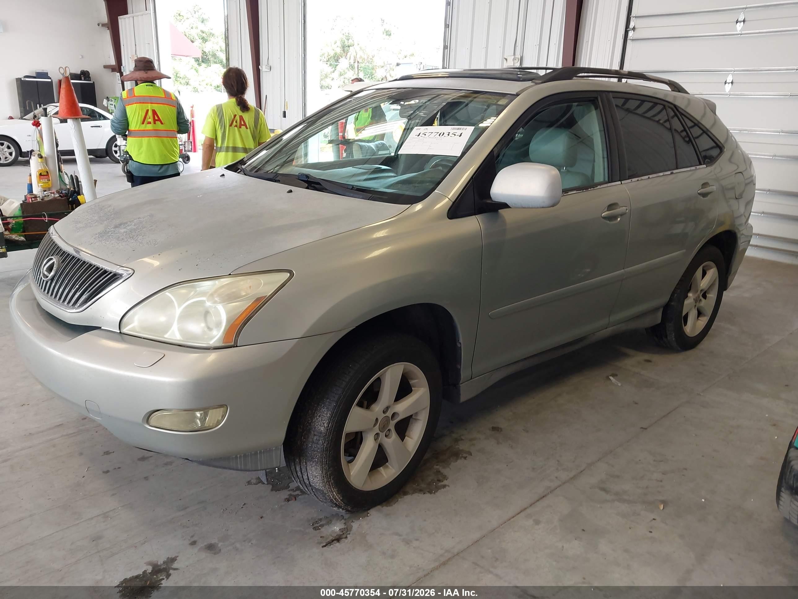 2004 Lexus Rx 330   Silver vin: 2T2GA31U84C003993