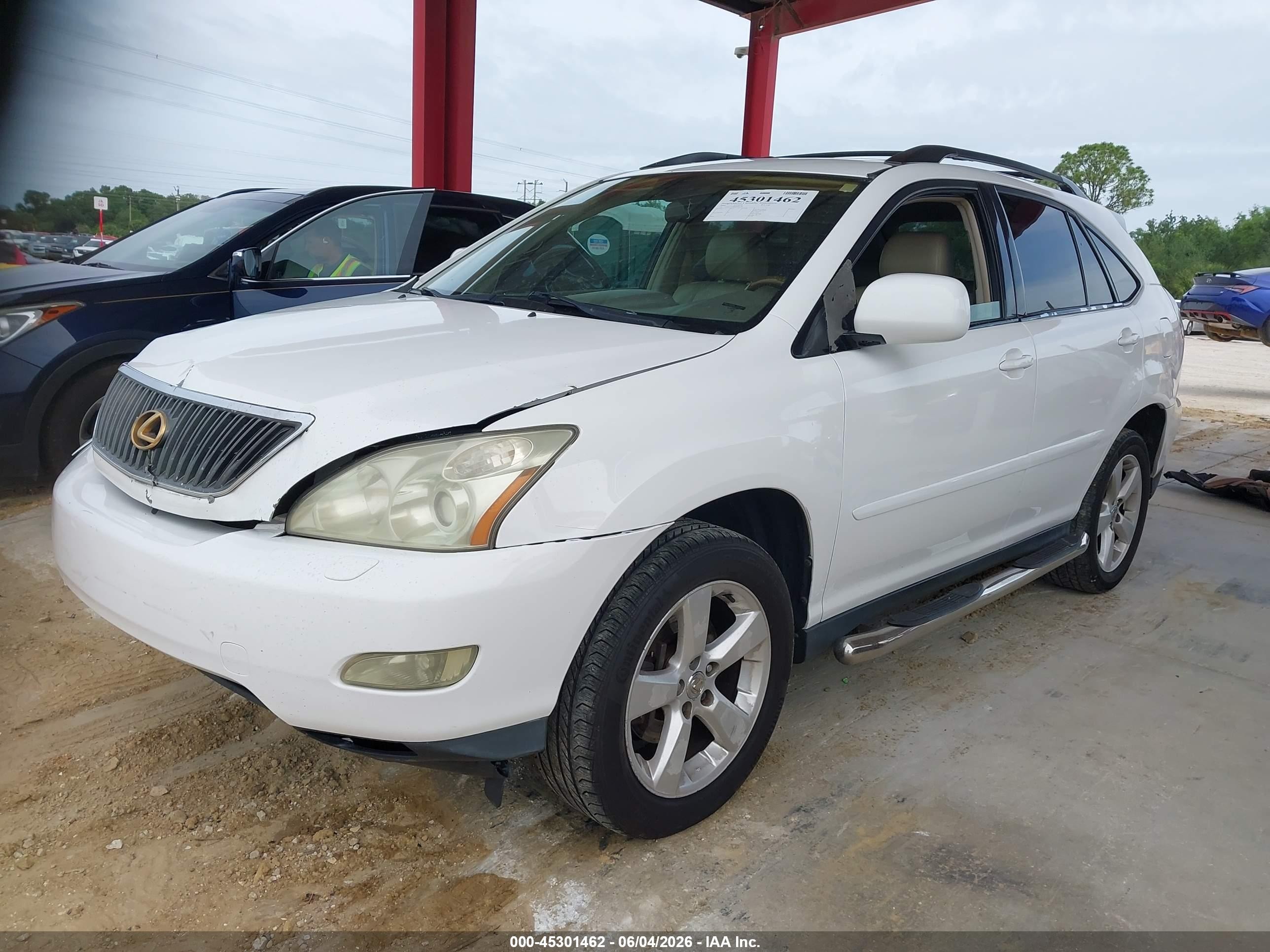 2004 Lexus Rx 330 White vin: 2T2GA31U84C016128