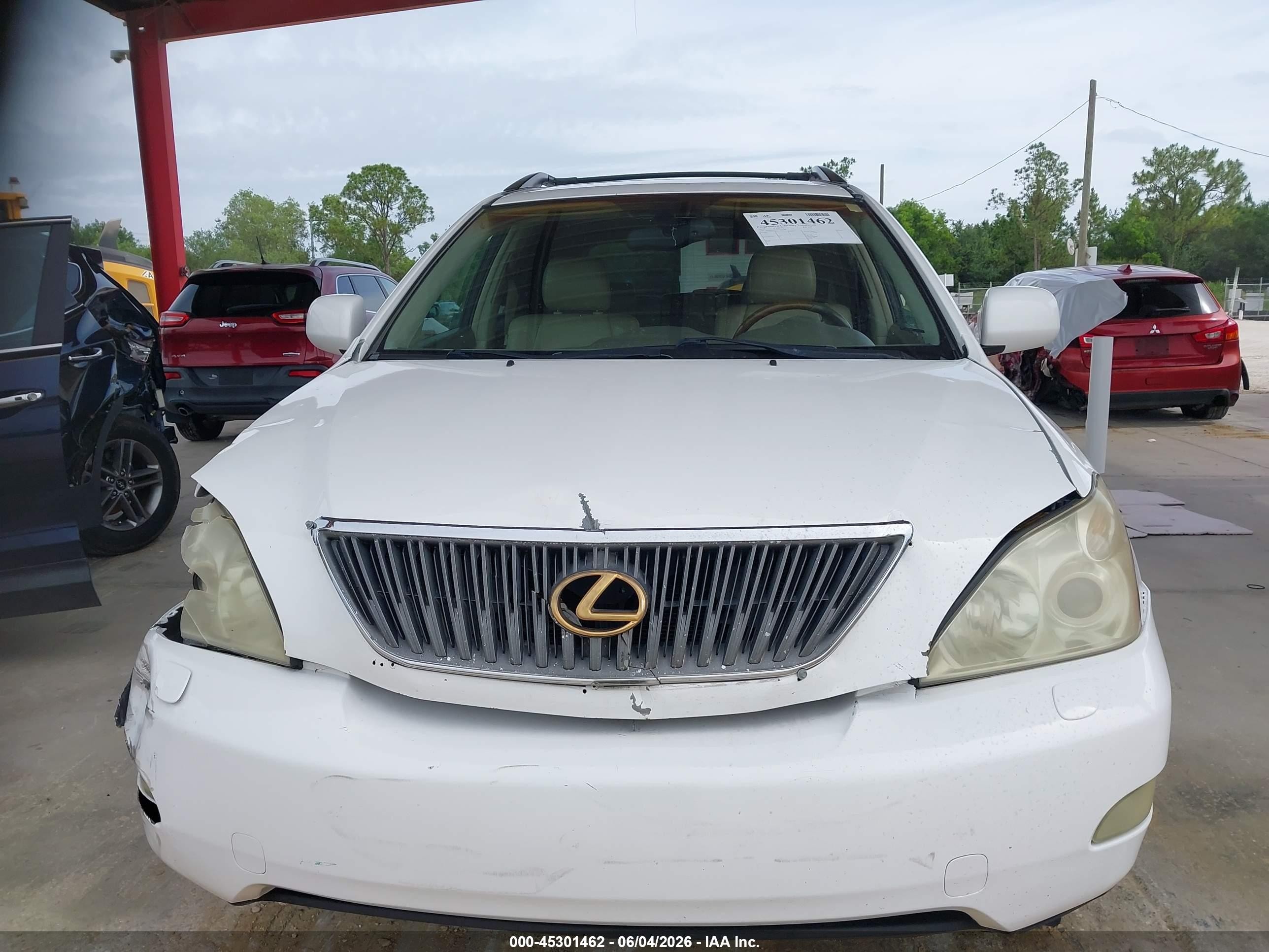2004 Lexus Rx 330 White vin: 2T2GA31U84C016128