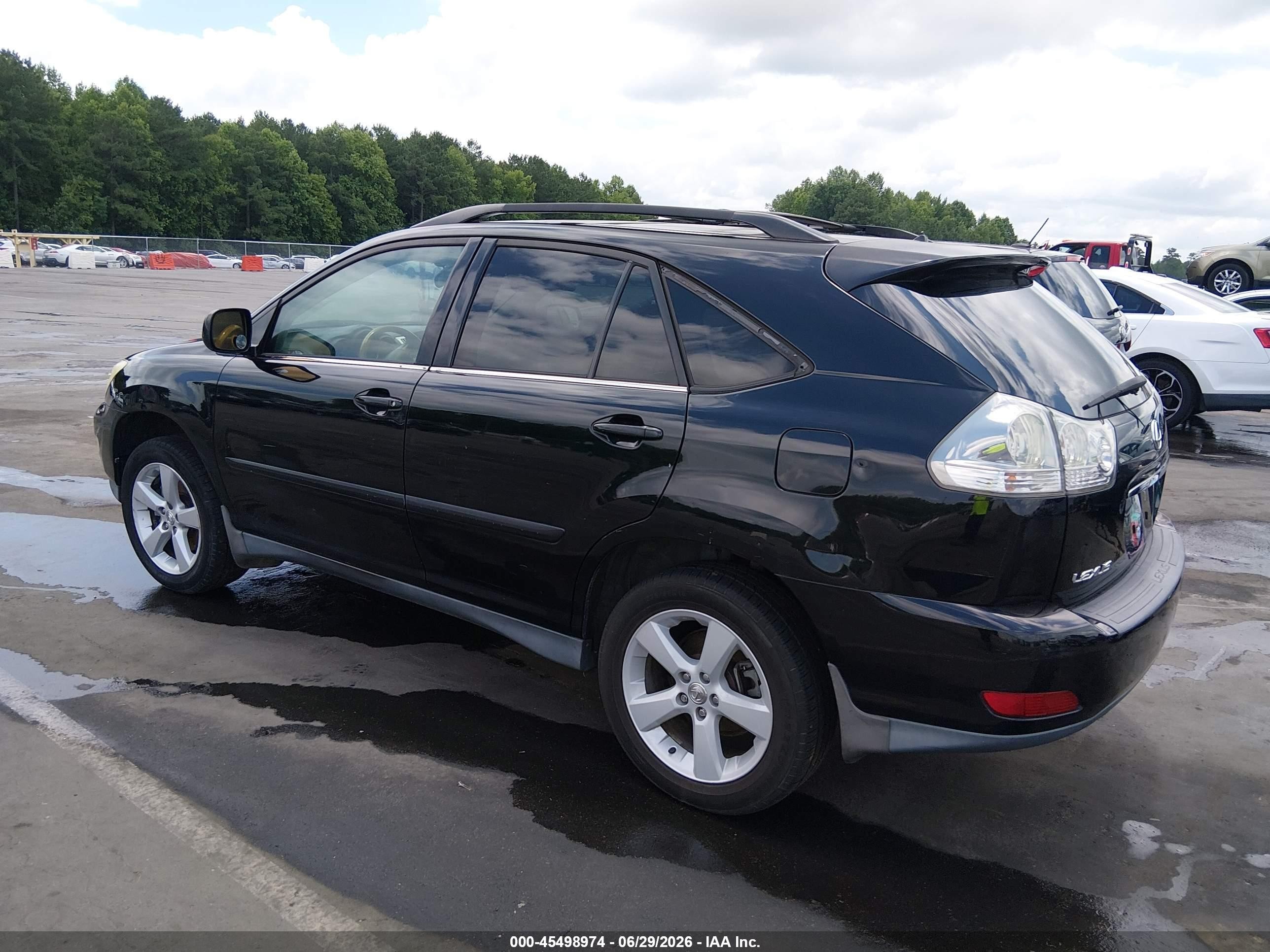 2004 Lexus Rx 330 Black vin: 2T2GA31U84C017053