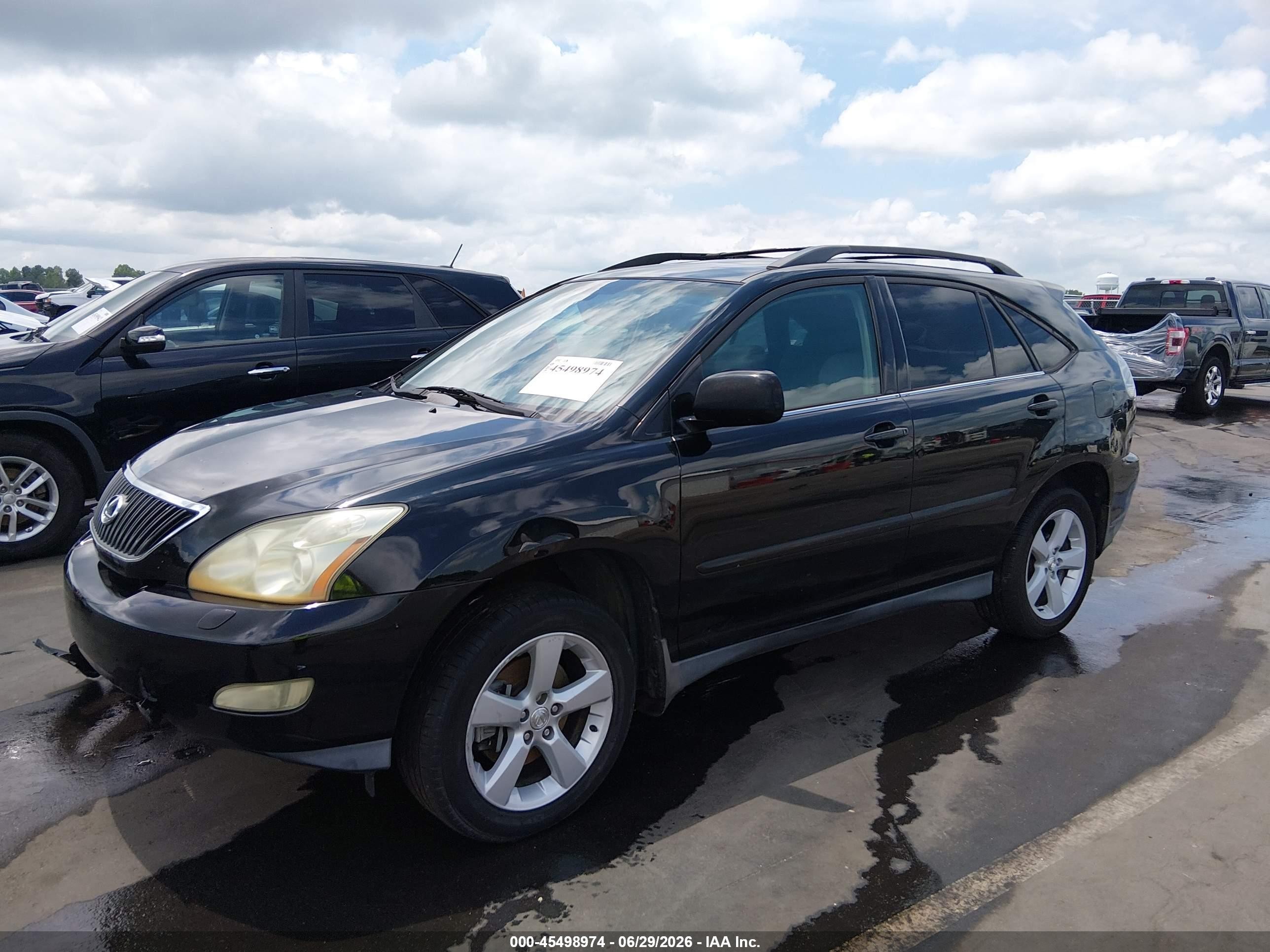 2004 Lexus Rx 330 Black vin: 2T2GA31U84C017053