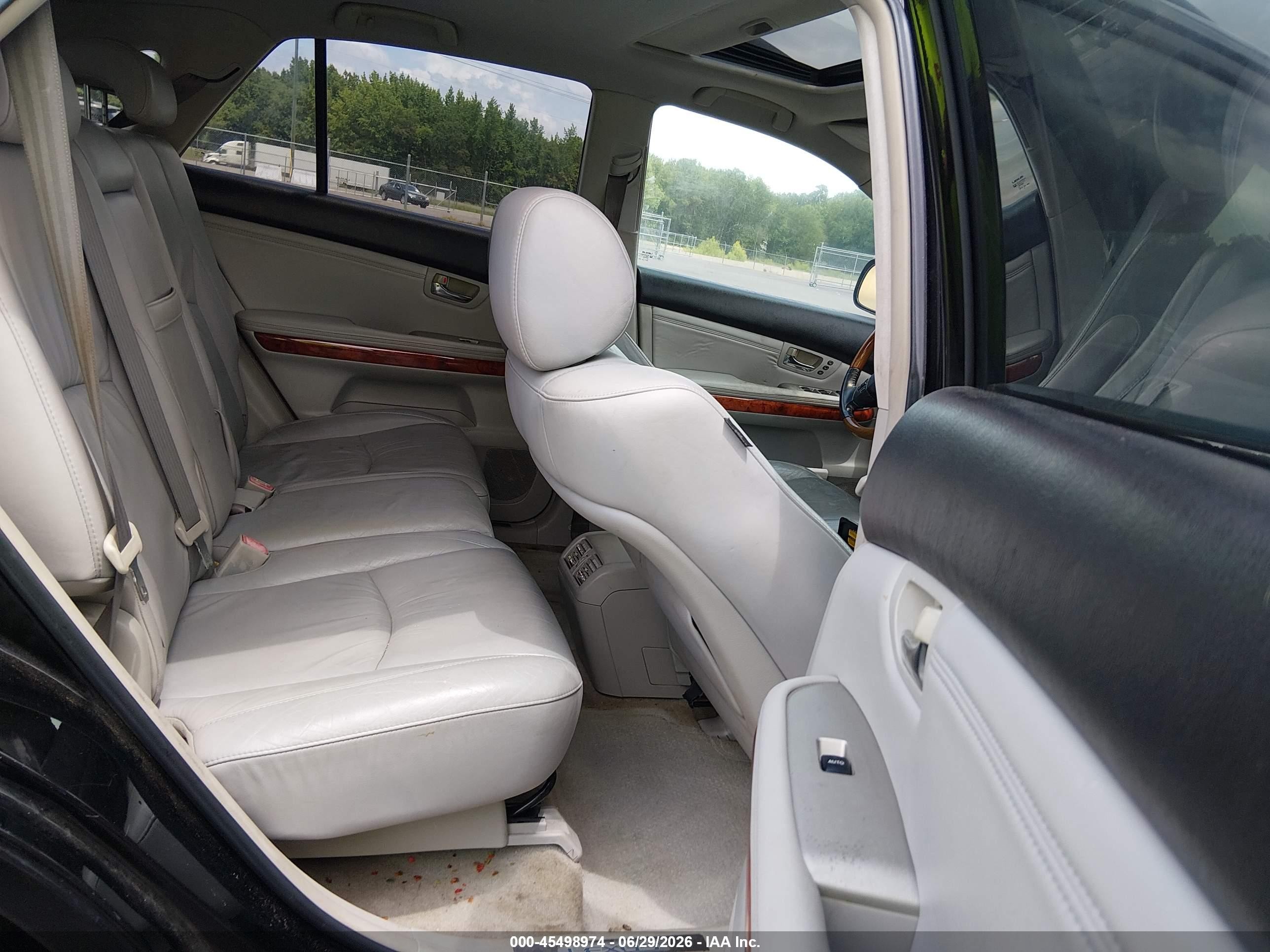 2004 Lexus Rx 330 Black vin: 2T2GA31U84C017053