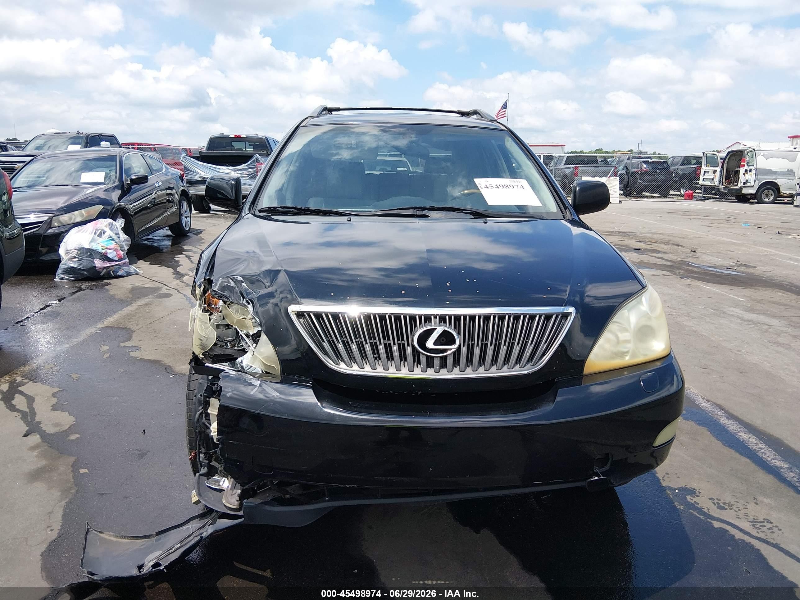 2004 Lexus Rx 330 Black vin: 2T2GA31U84C017053