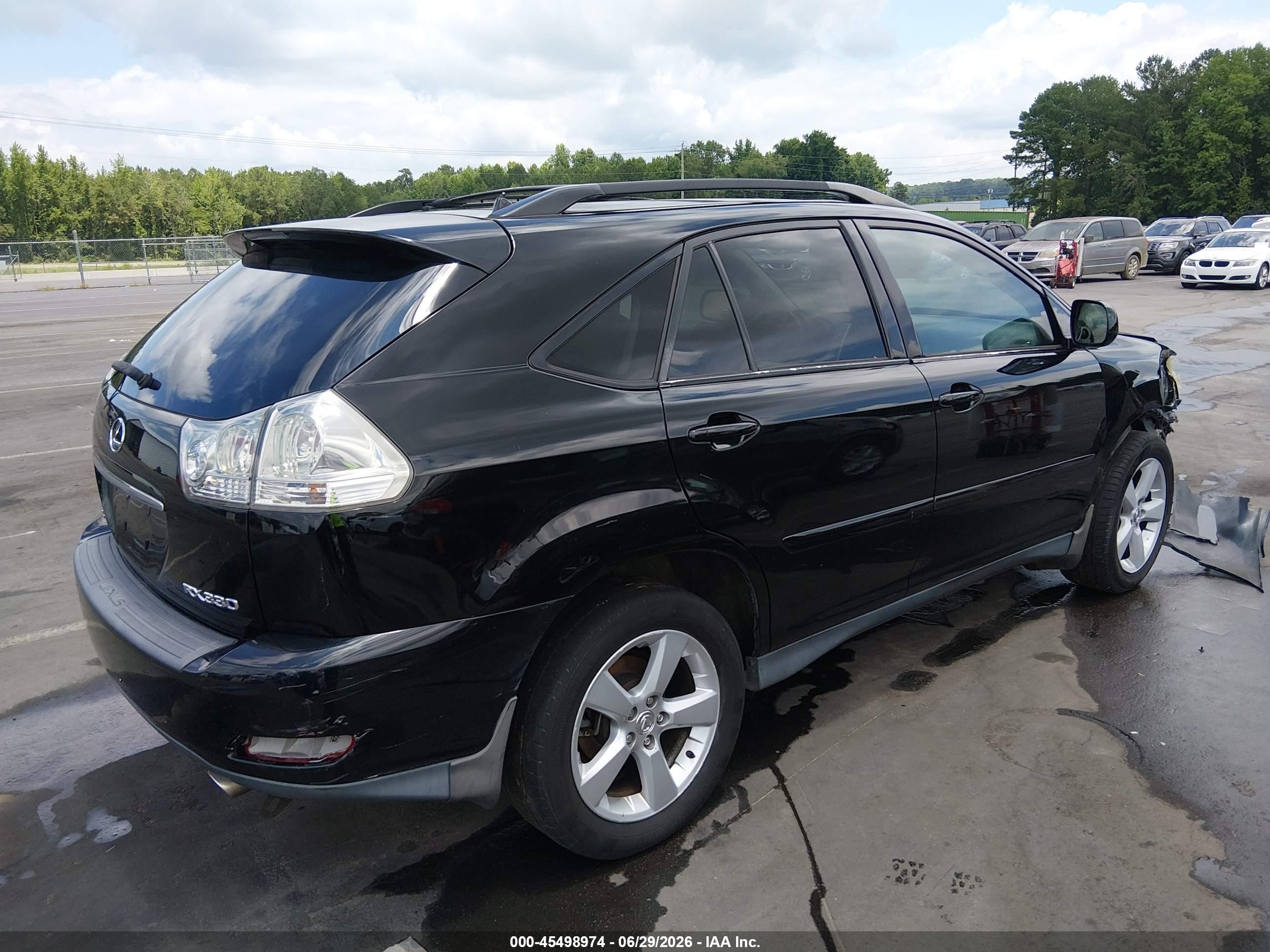 2004 Lexus Rx 330 Black vin: 2T2GA31U84C017053