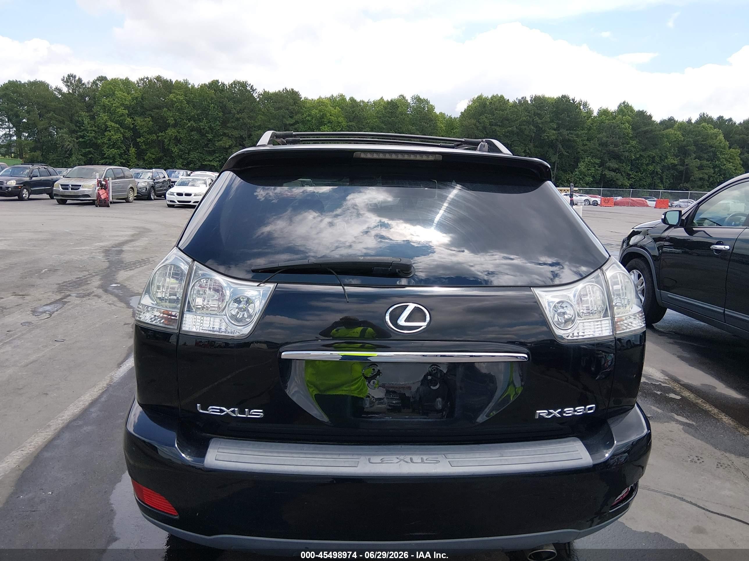 2004 Lexus Rx 330 Black vin: 2T2GA31U84C017053