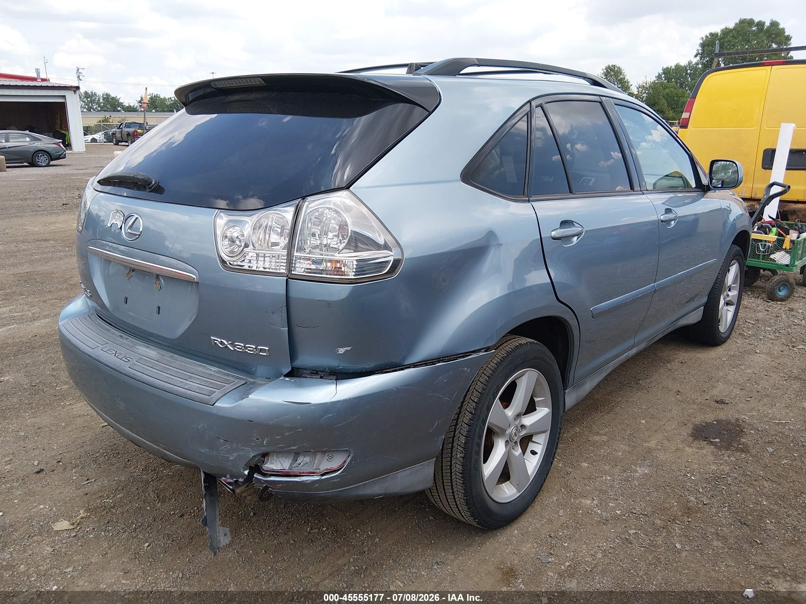 2005 Lexus Rx 330   Light Blue vin: 2T2GA31U85C031018