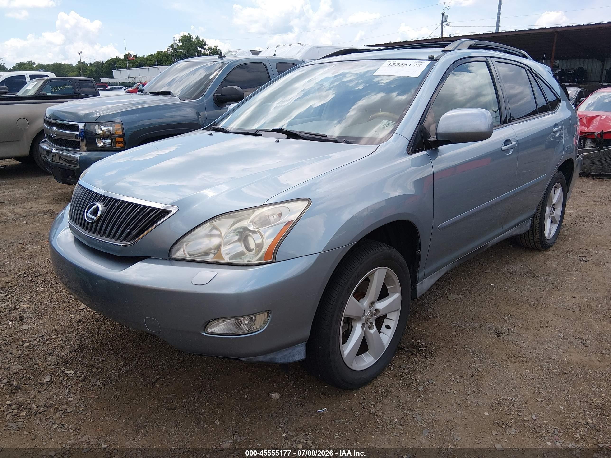 2005 Lexus Rx 330   Light Blue vin: 2T2GA31U85C031018