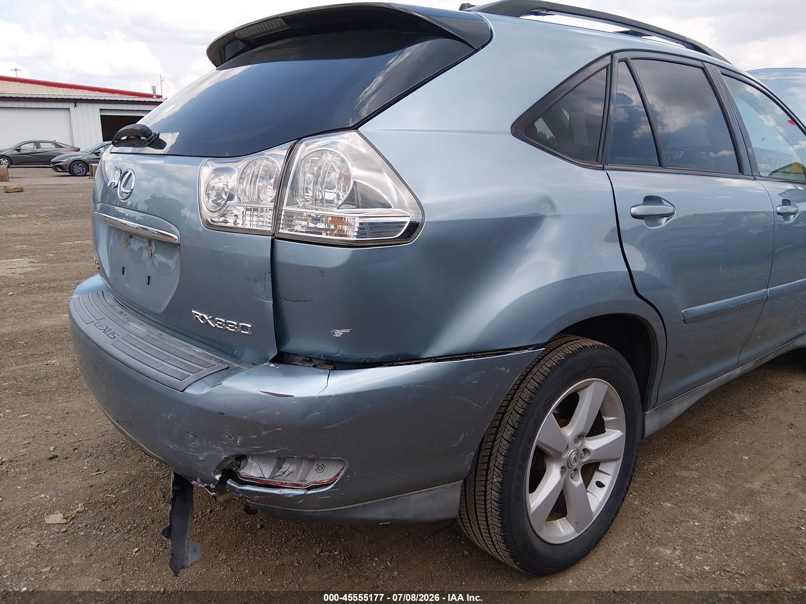 2005 Lexus Rx 330   Light Blue vin: 2T2GA31U85C031018