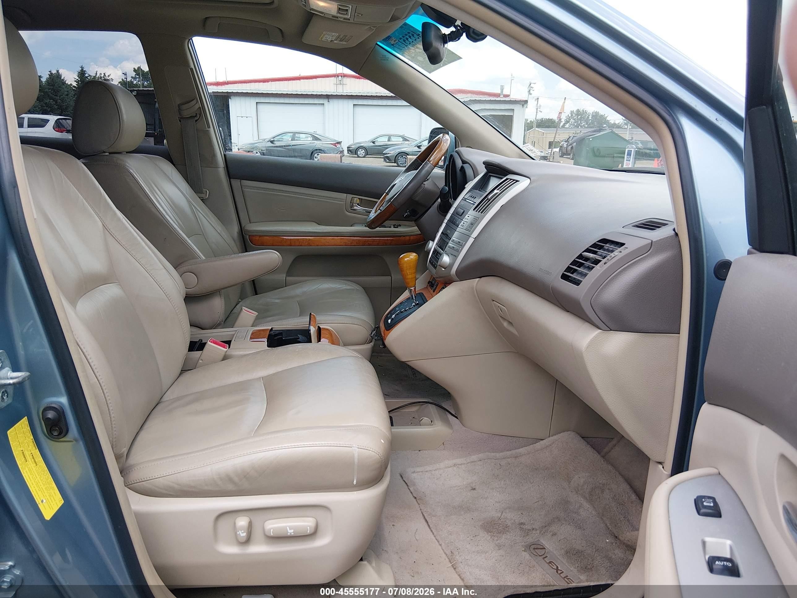 2005 Lexus Rx 330   Light Blue vin: 2T2GA31U85C031018