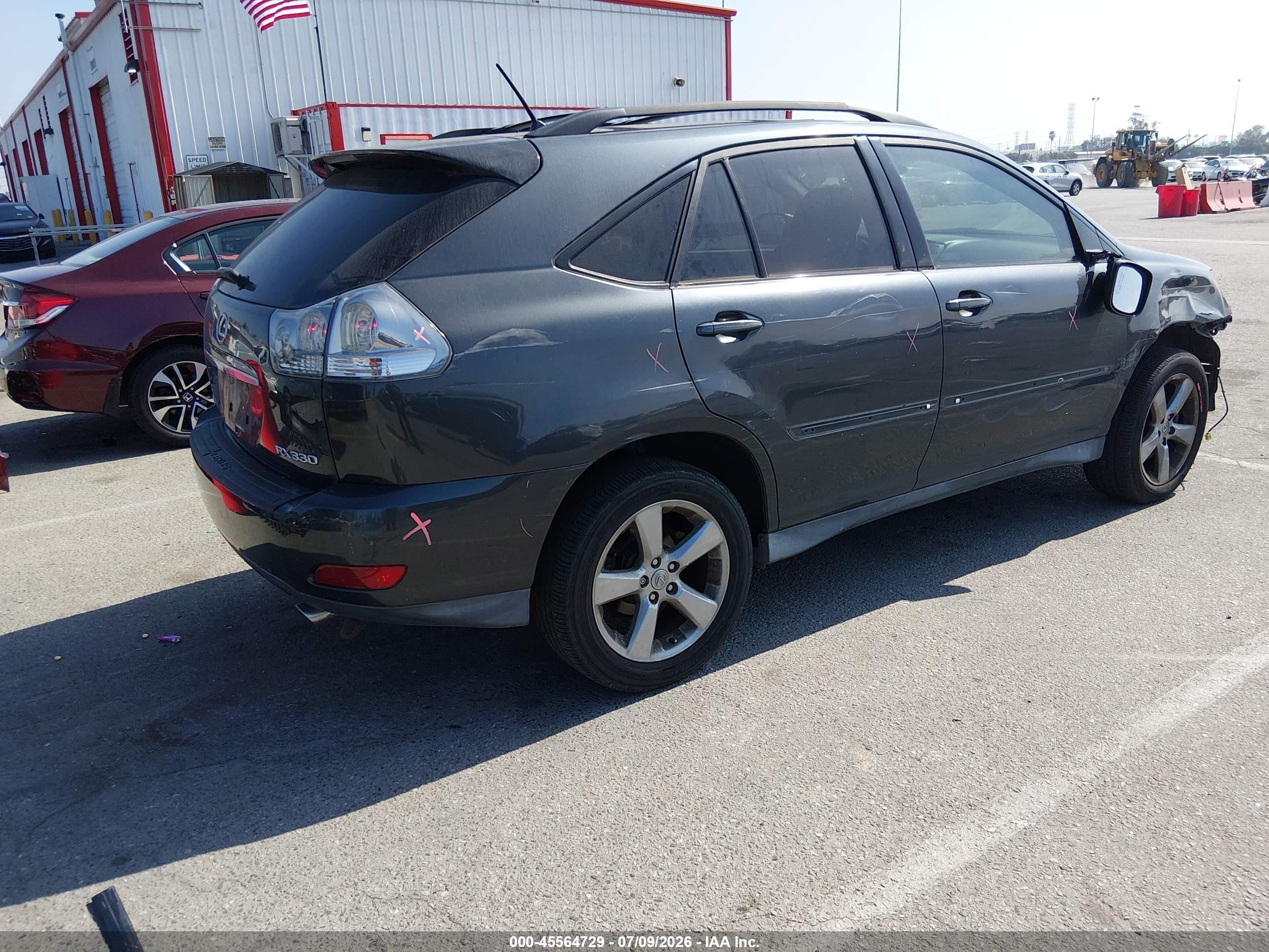 2005 Lexus Rx 330 Gray vin: 2T2GA31U85C036090