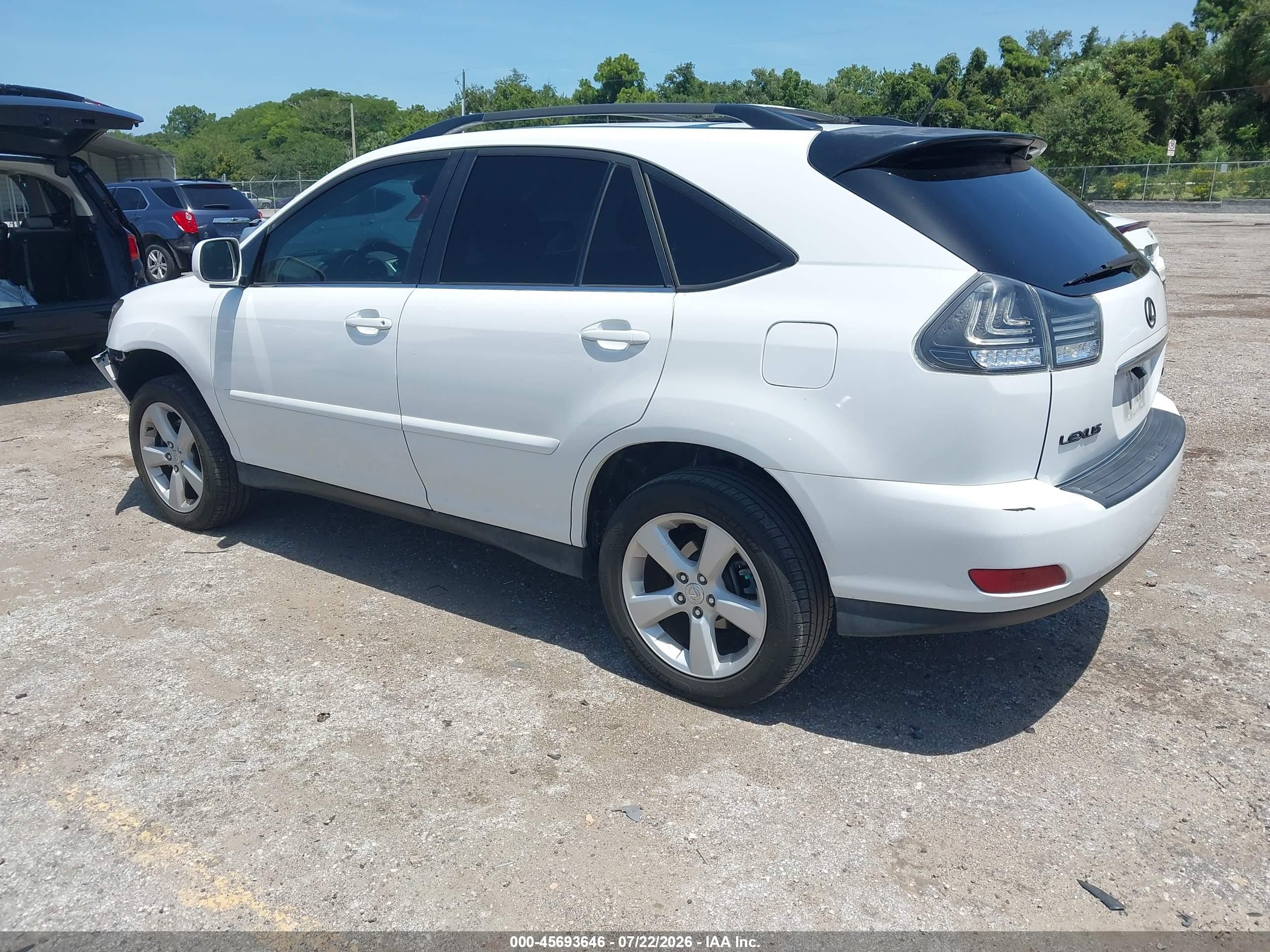 2005 Lexus Rx 330 White vin: 2T2GA31U85C041466