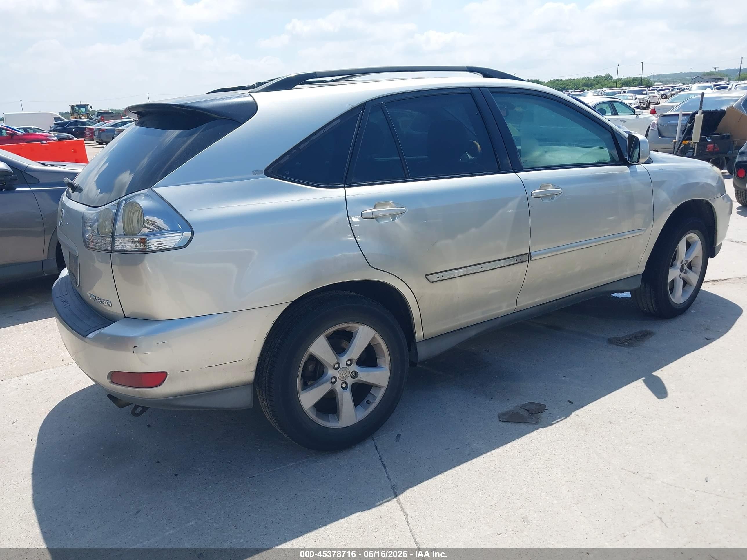 2006 Lexus Rx 330   Silver vin: 2T2GA31U86C048984