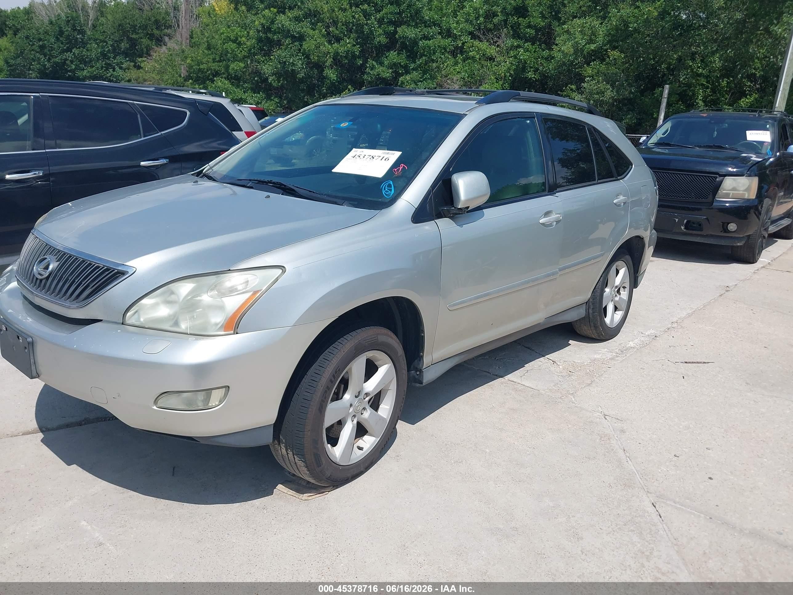 2006 Lexus Rx 330   Silver vin: 2T2GA31U86C048984