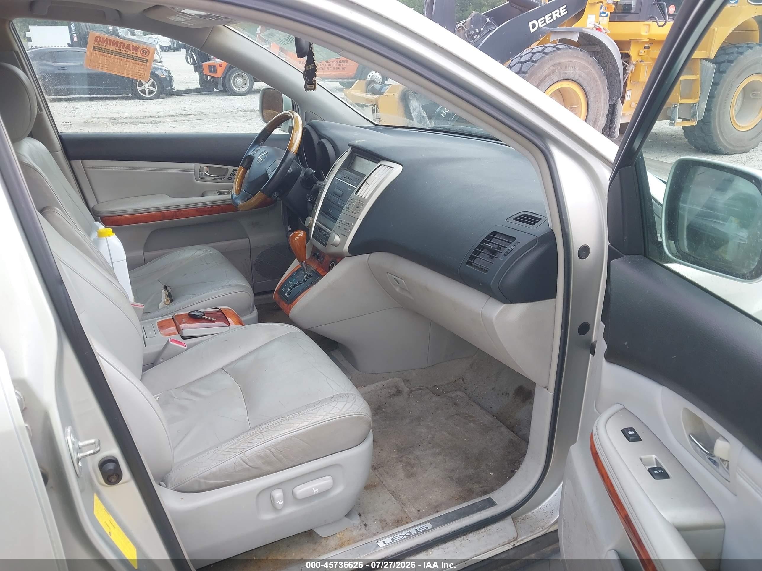 2004 Lexus Rx 330   Silver vin: 2T2GA31U94C005266