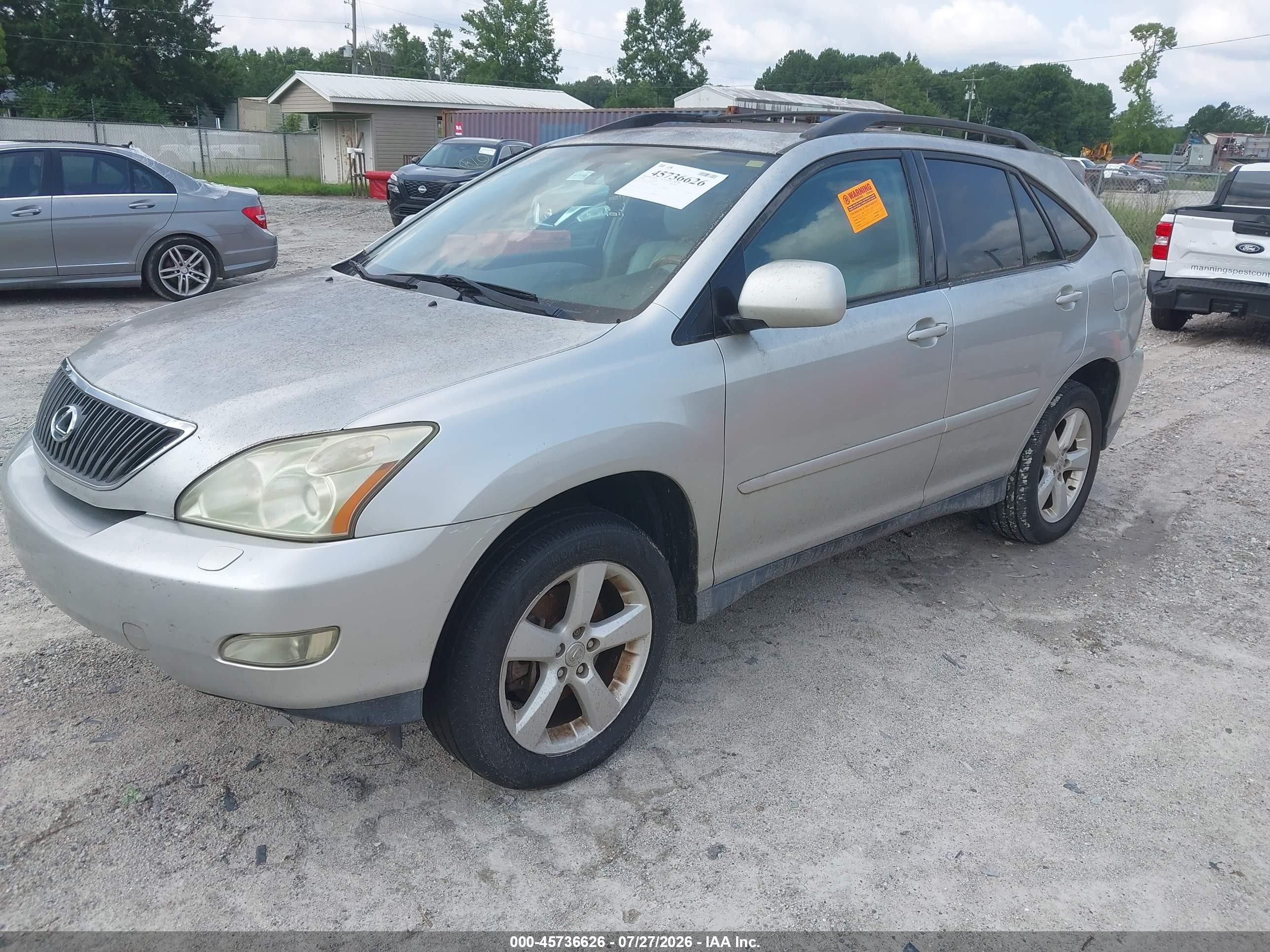 2004 Lexus Rx 330   Silver vin: 2T2GA31U94C005266