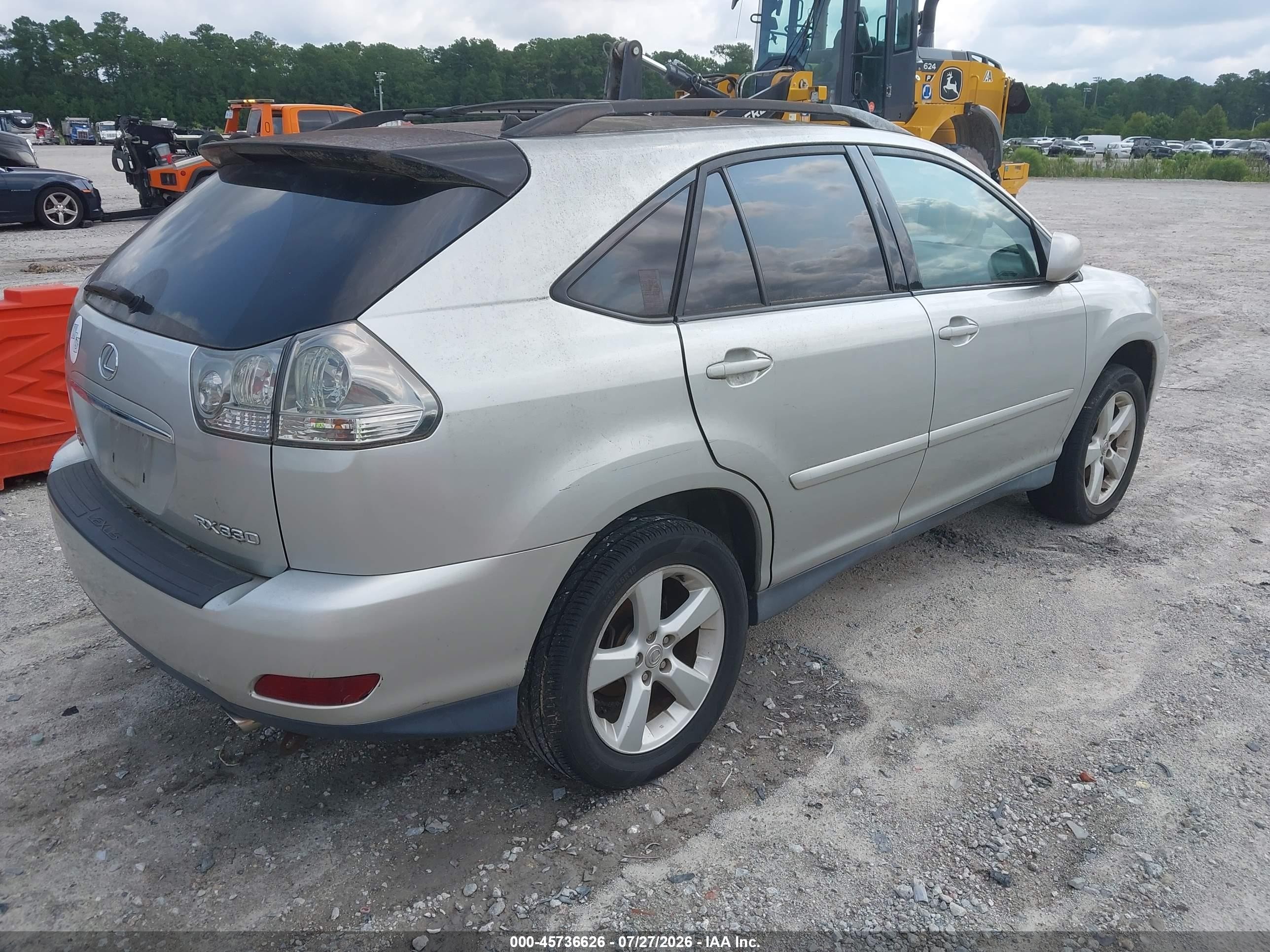 2004 Lexus Rx 330   Silver vin: 2T2GA31U94C005266