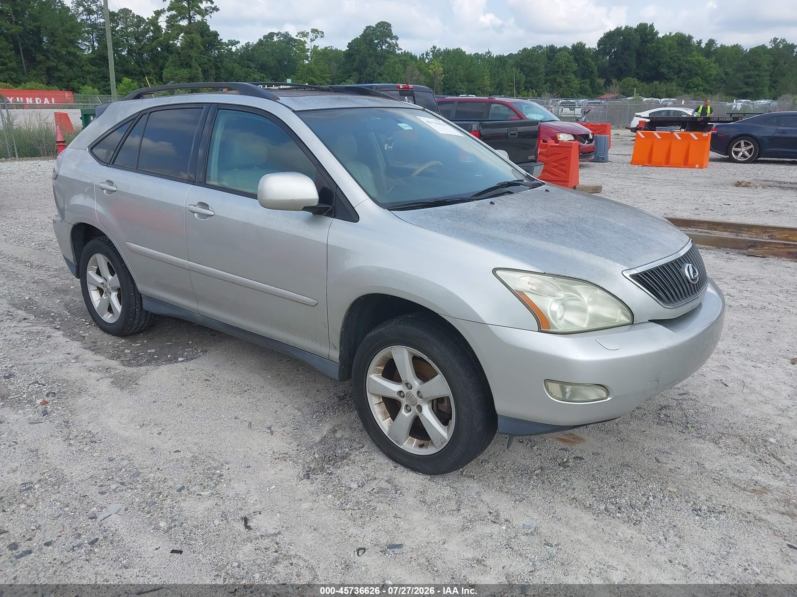 2004 Lexus Rx 330   Silver vin: 2T2GA31U94C005266