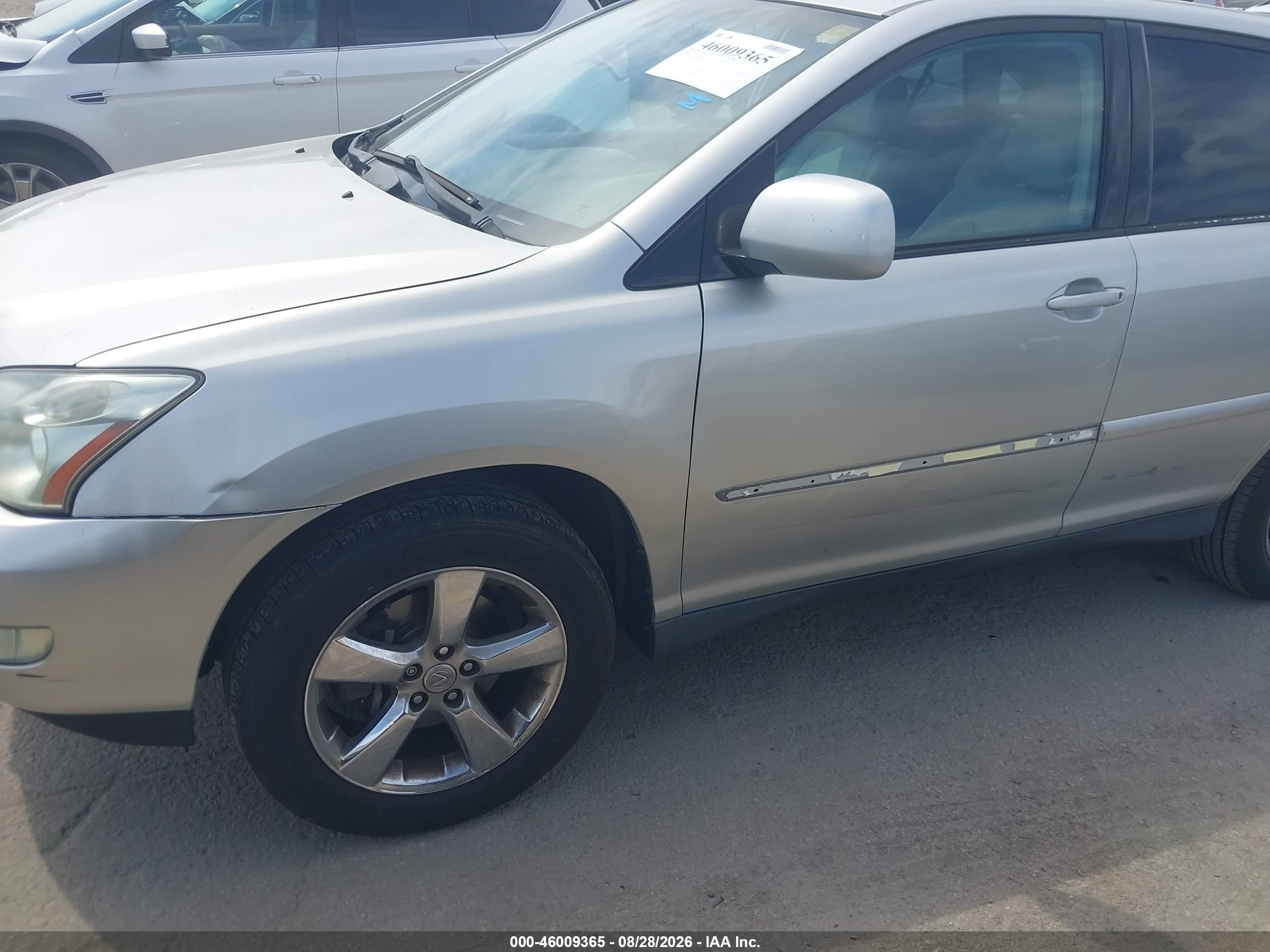 2004 Lexus Rx 330   Silver vin: 2T2GA31U94C007518