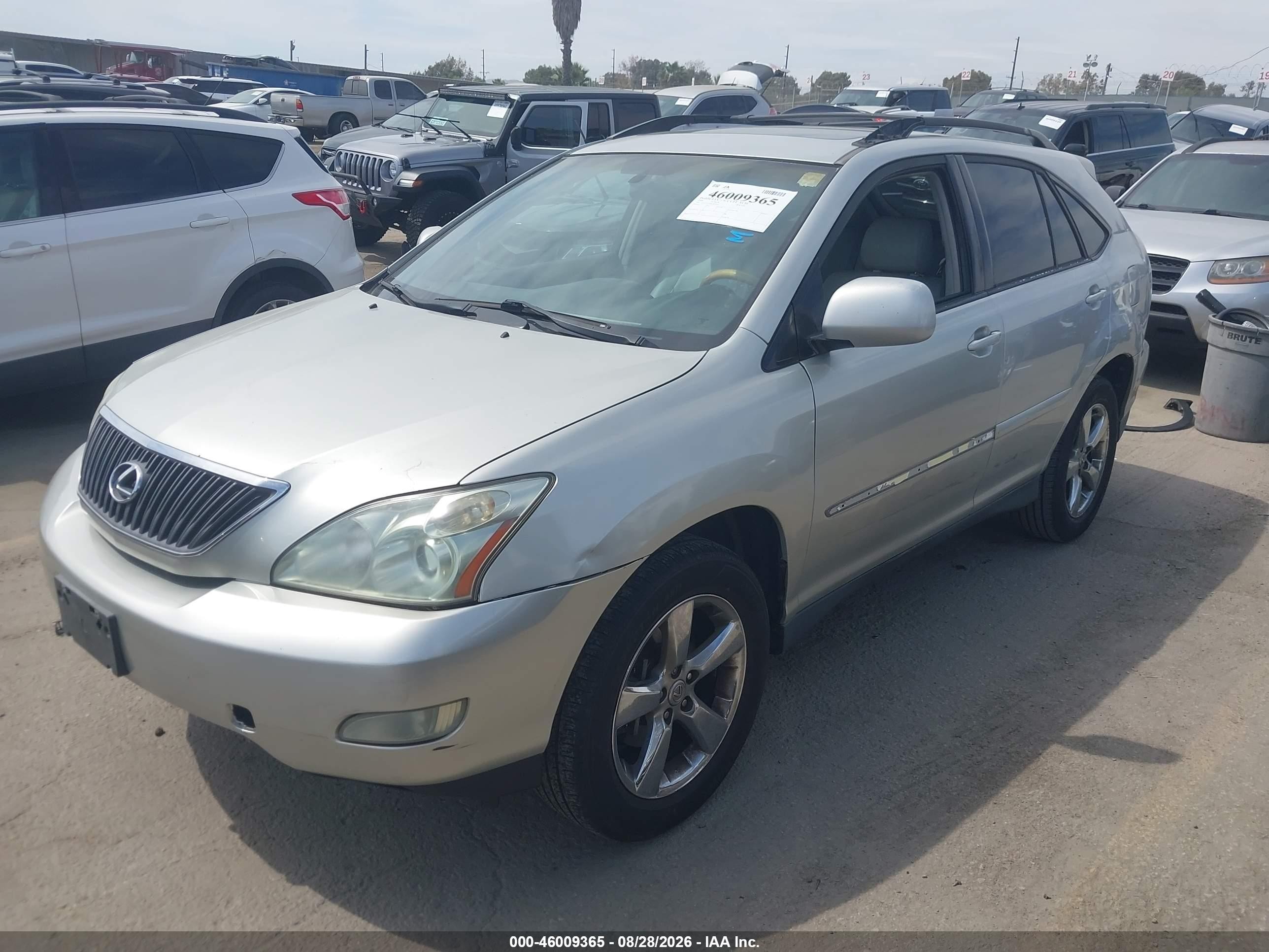 2004 Lexus Rx 330   Silver vin: 2T2GA31U94C007518