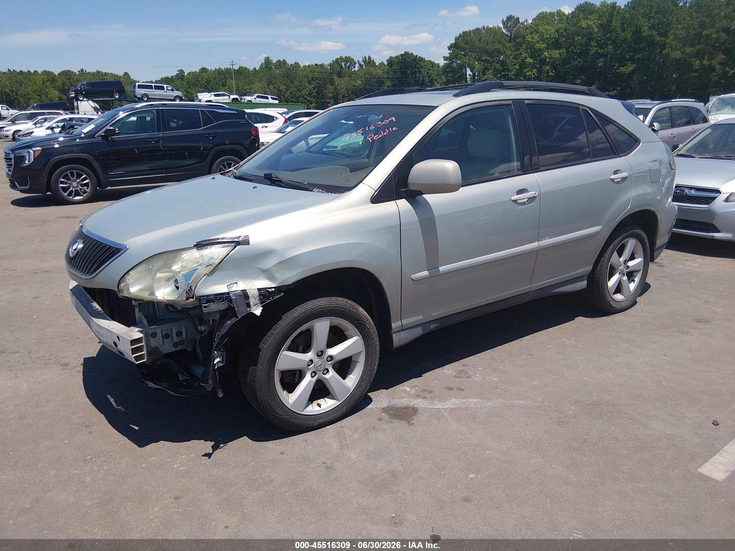 2005 Lexus Rx 330   Silver vin: 2T2GA31U95C032601