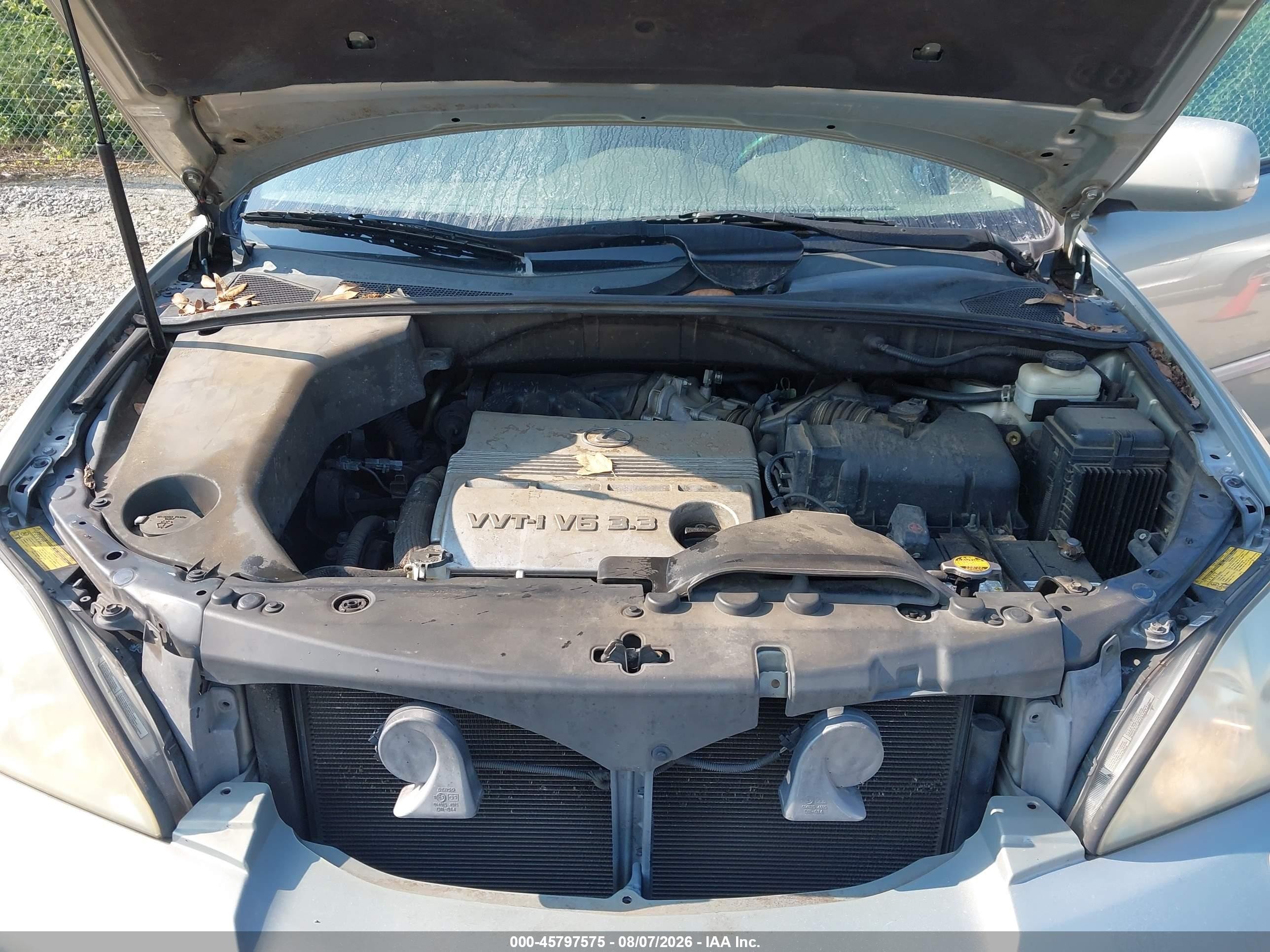2005 Lexus Rx 330   Серый vin: 2T2GA31U95C038396