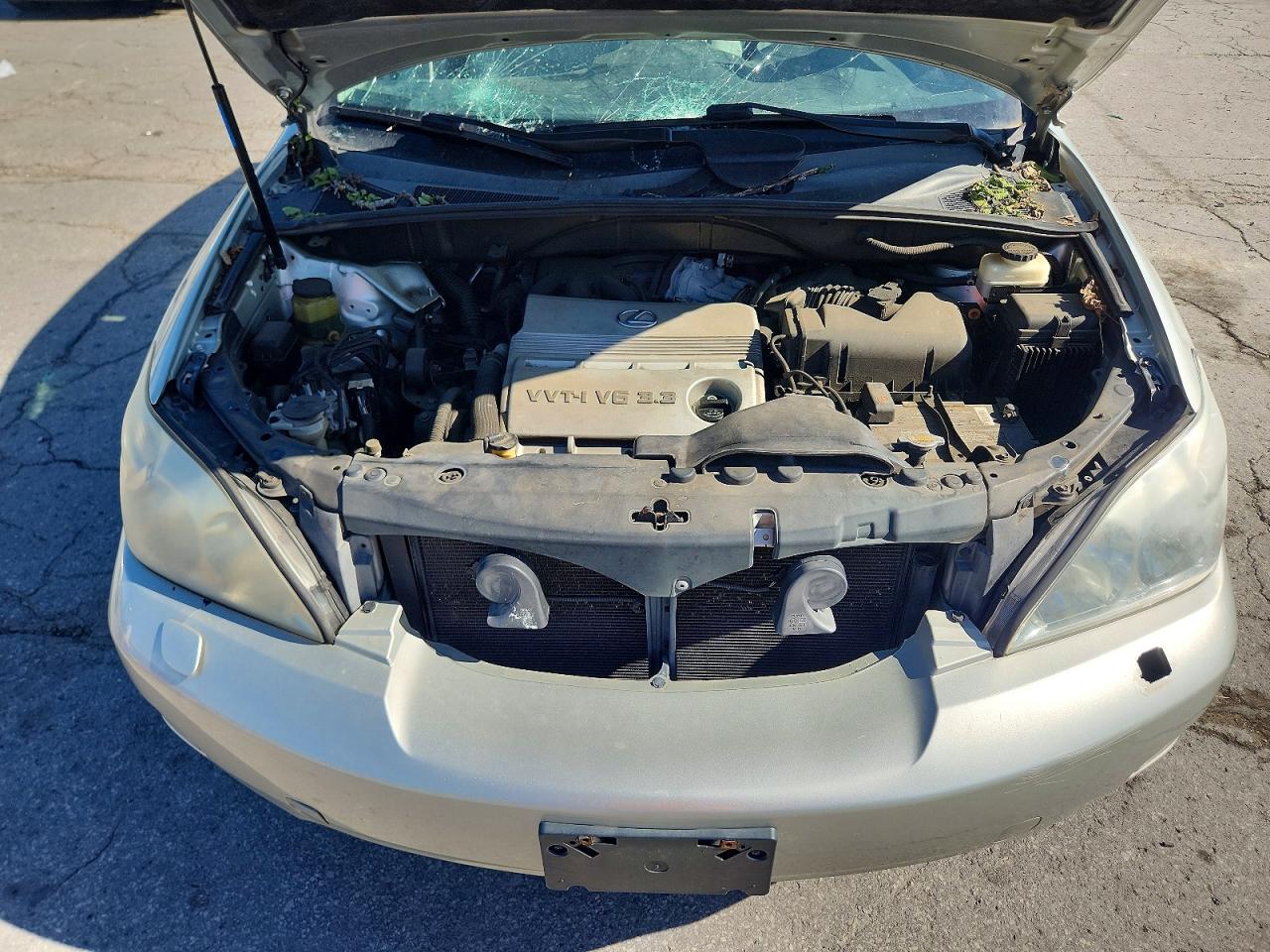2005 Lexus Rx 330 Silver vin: 2T2GA31U95C040536