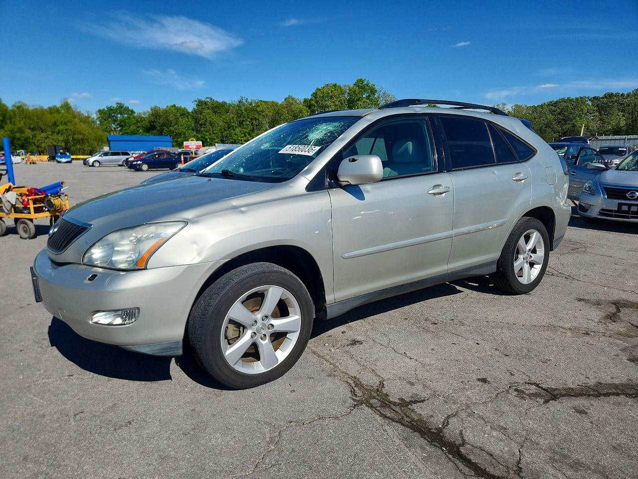 2005 Lexus Rx 330 Silver vin: 2T2GA31U95C040536