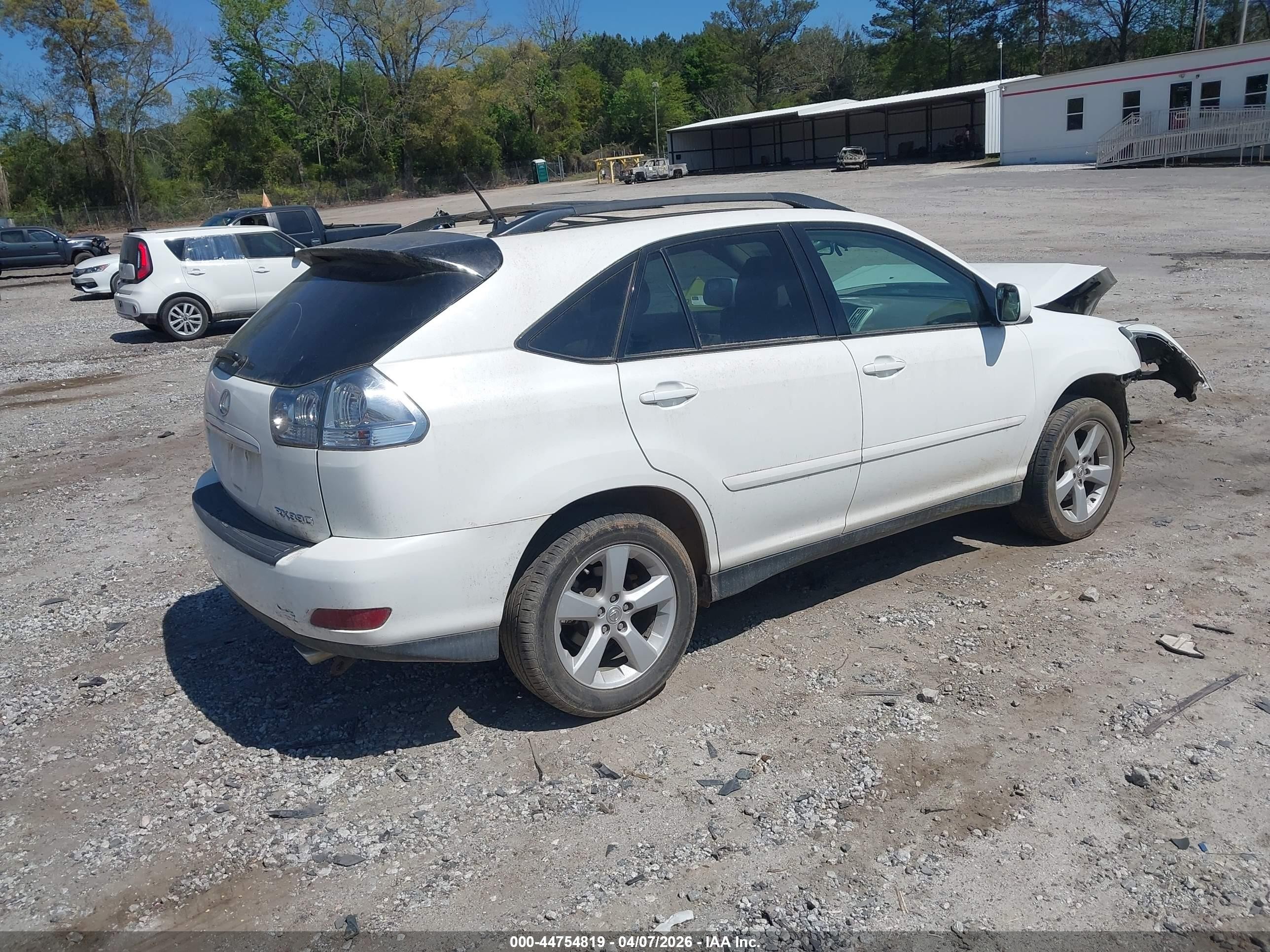 2006 Lexus Rx 330   White vin: 2T2GA31U96C043924