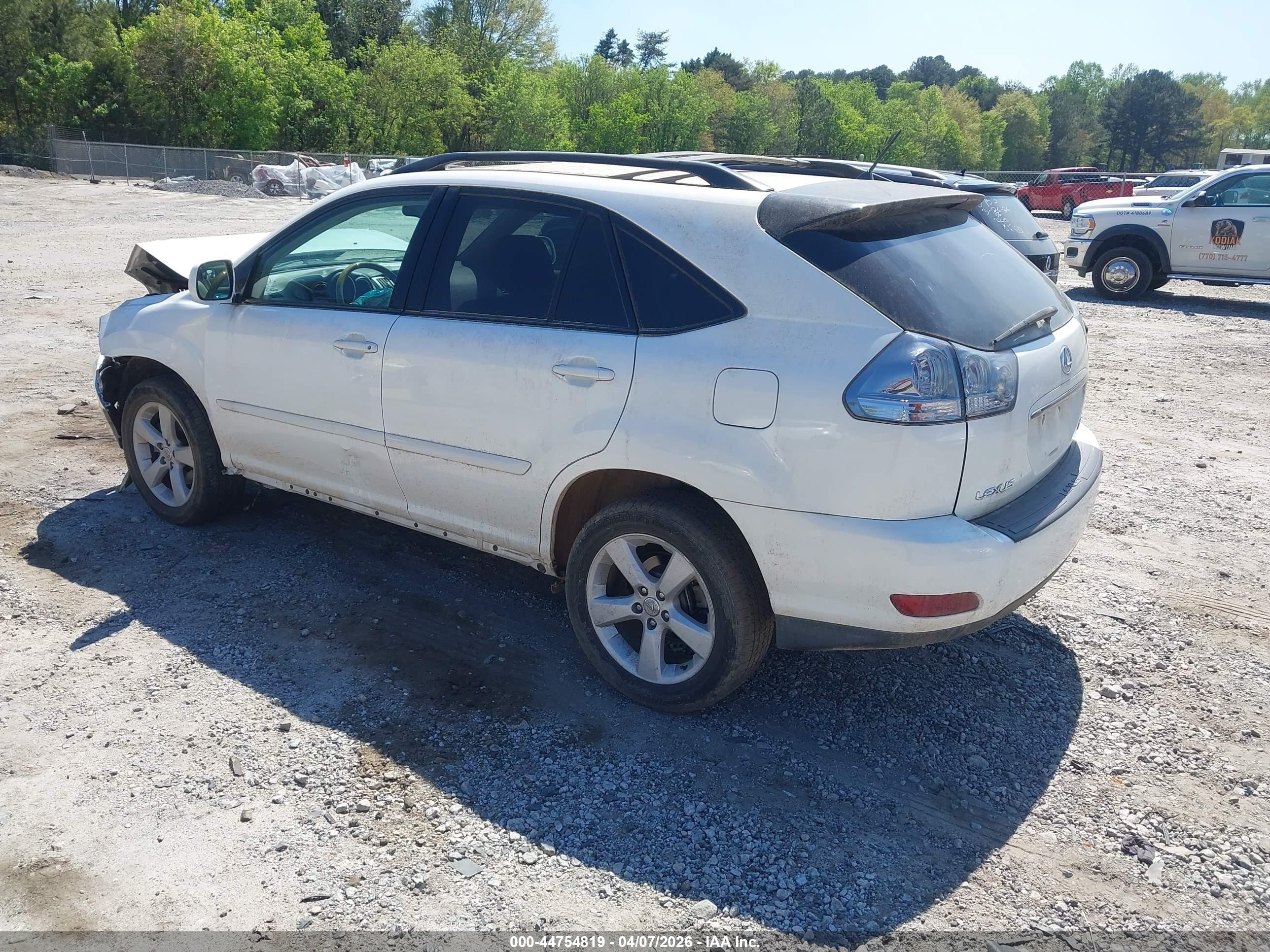 2006 Lexus Rx 330   White vin: 2T2GA31U96C043924