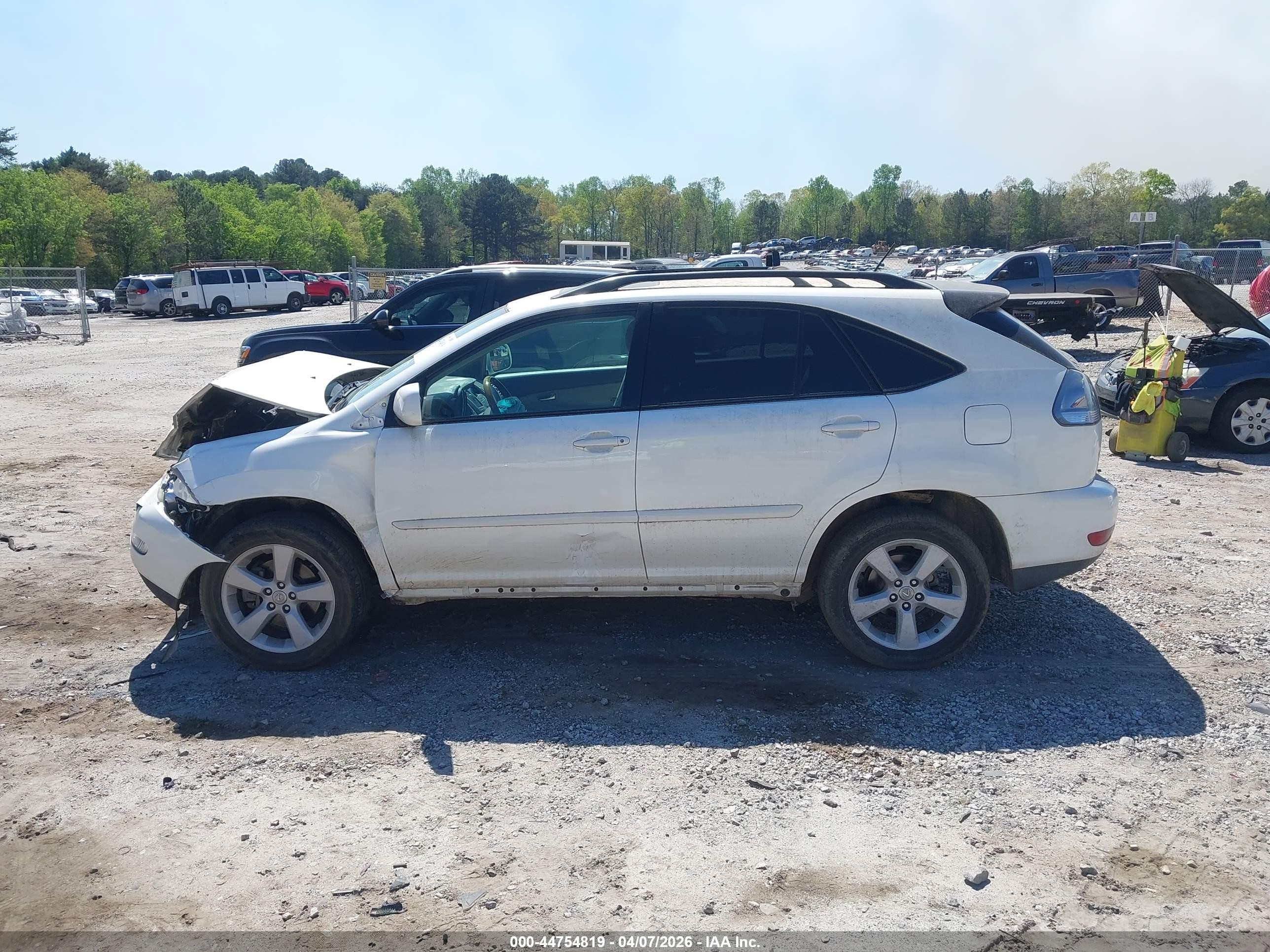 2006 Lexus Rx 330   White vin: 2T2GA31U96C043924