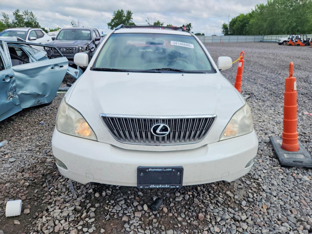 2006 Lexus Rx 330 White vin: 2T2GA31U96C049674