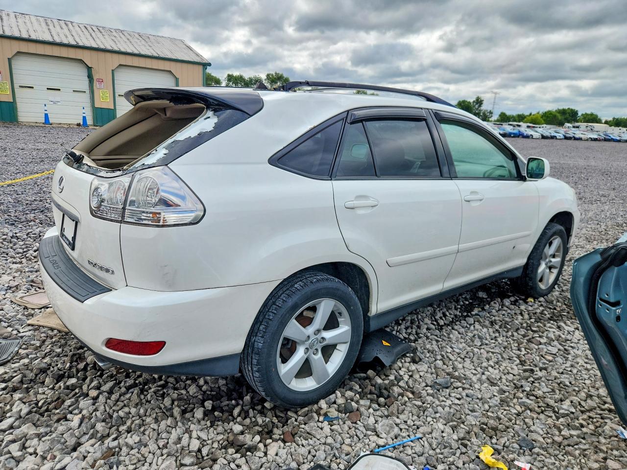 2006 Lexus Rx 330 White vin: 2T2GA31U96C049674