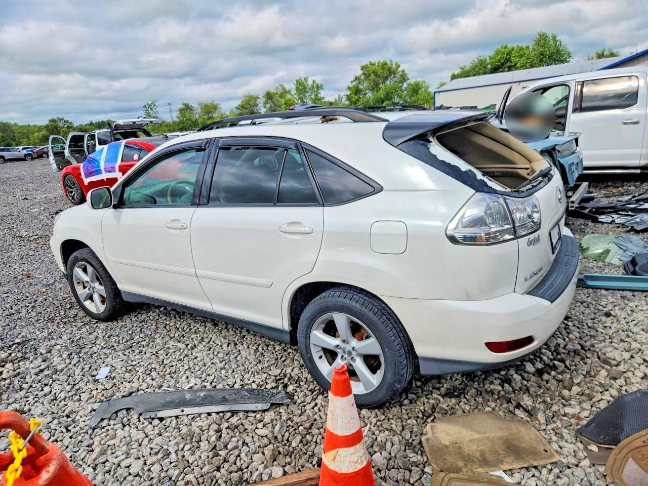 2006 Lexus Rx 330 White vin: 2T2GA31U96C049674