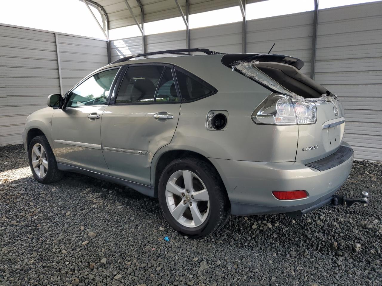 2004 Lexus Rx 330 Silver vin: 2T2GA31UX4C014073 Damage: Left Rear Door, Severe Damage, Replacement Required