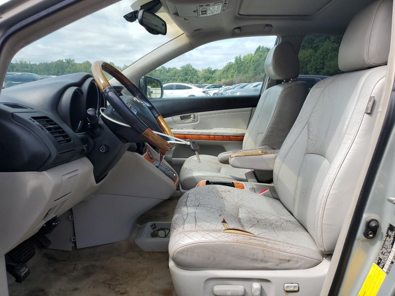 2004 Lexus Rx 330 Silver vin: 2T2GA31UX4C014073 Damage: Left Front Seat, Torn, > 12 Inches