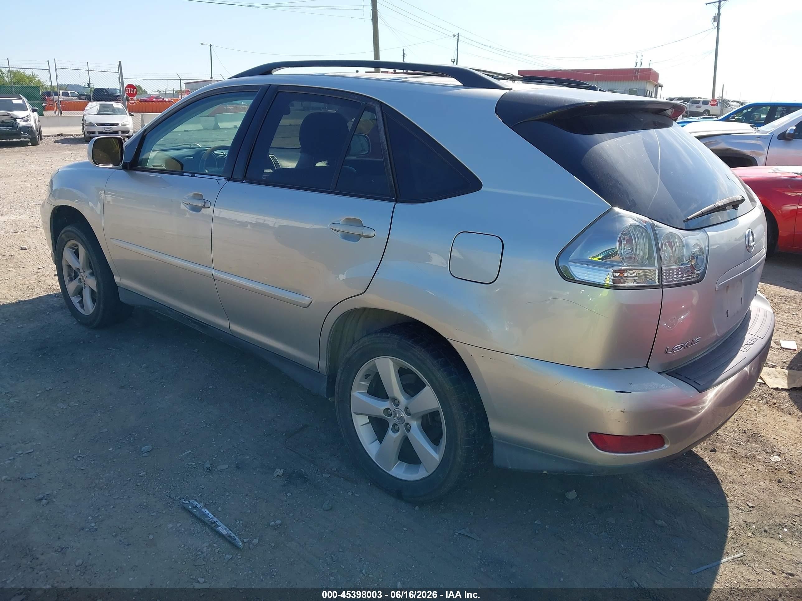 2004 Lexus Rx 330   Silver vin: 2T2GA31UX4C015871
