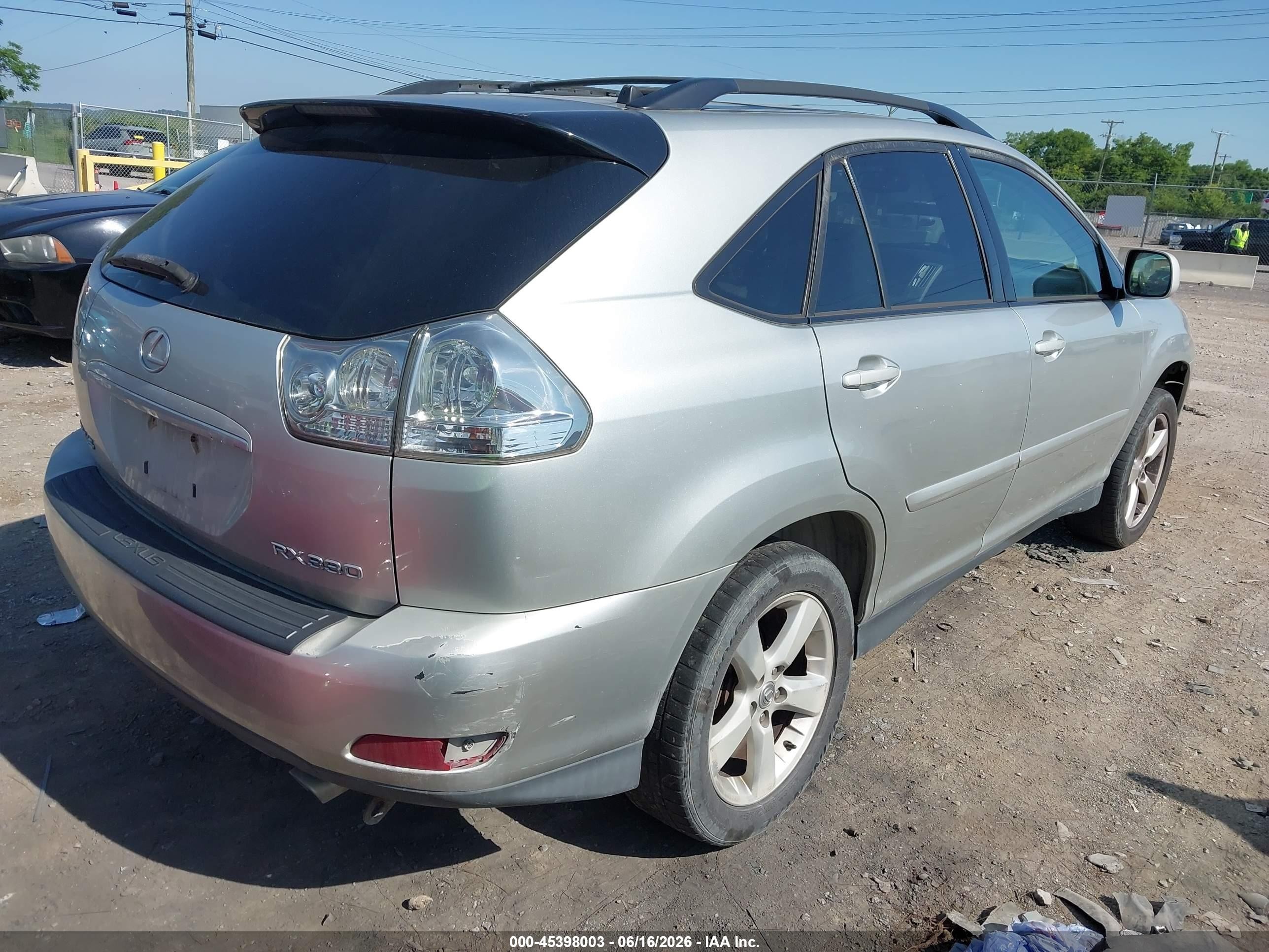 2004 Lexus Rx 330   Silver vin: 2T2GA31UX4C015871