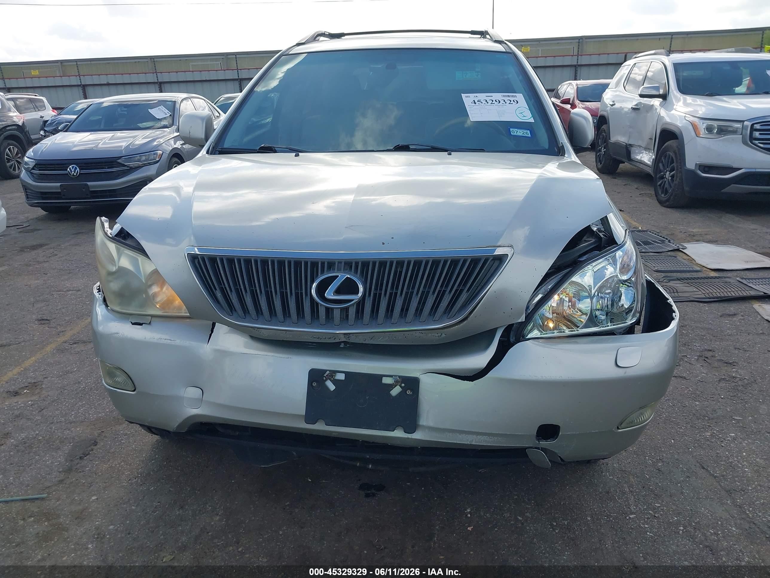 2005 Lexus Rx 330 Beige vin: 2T2GA31UX5C033059