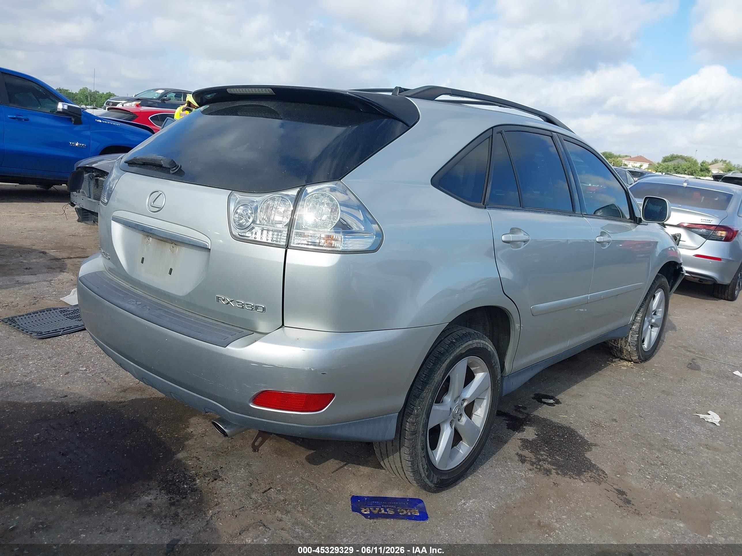 2005 Lexus Rx 330 Beige vin: 2T2GA31UX5C033059