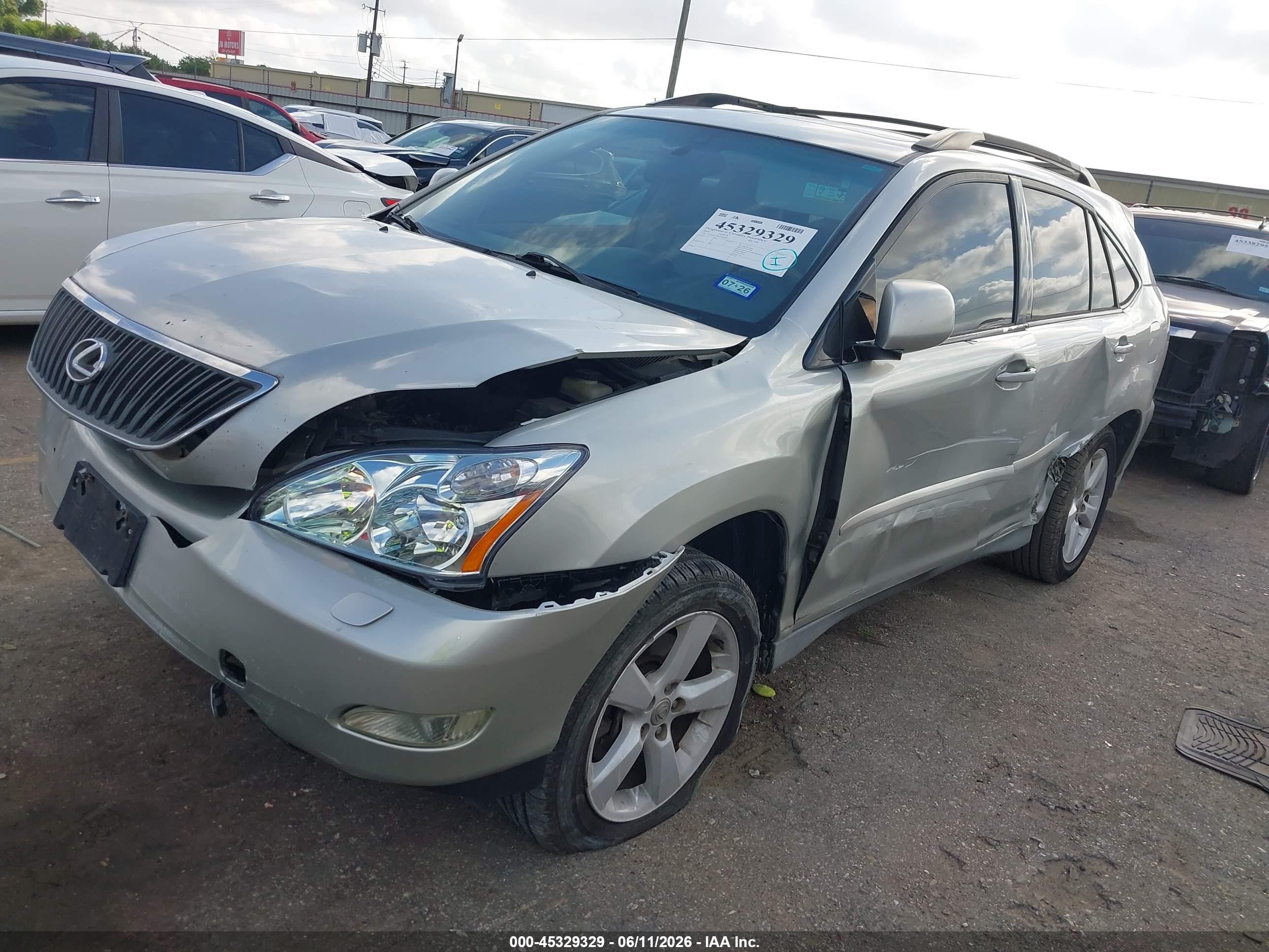2005 Lexus Rx 330 Beige vin: 2T2GA31UX5C033059