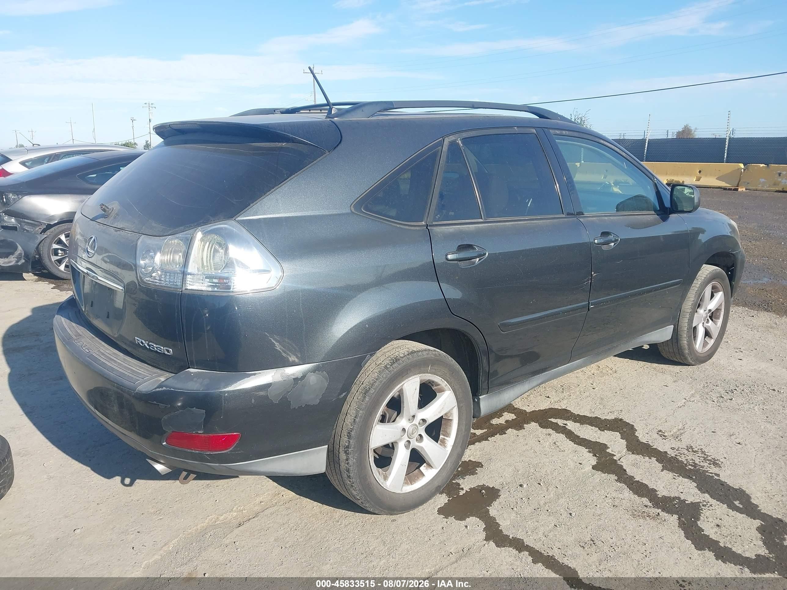 2005 Lexus Rx 330   Gray vin: 2T2GA31UX5C037399