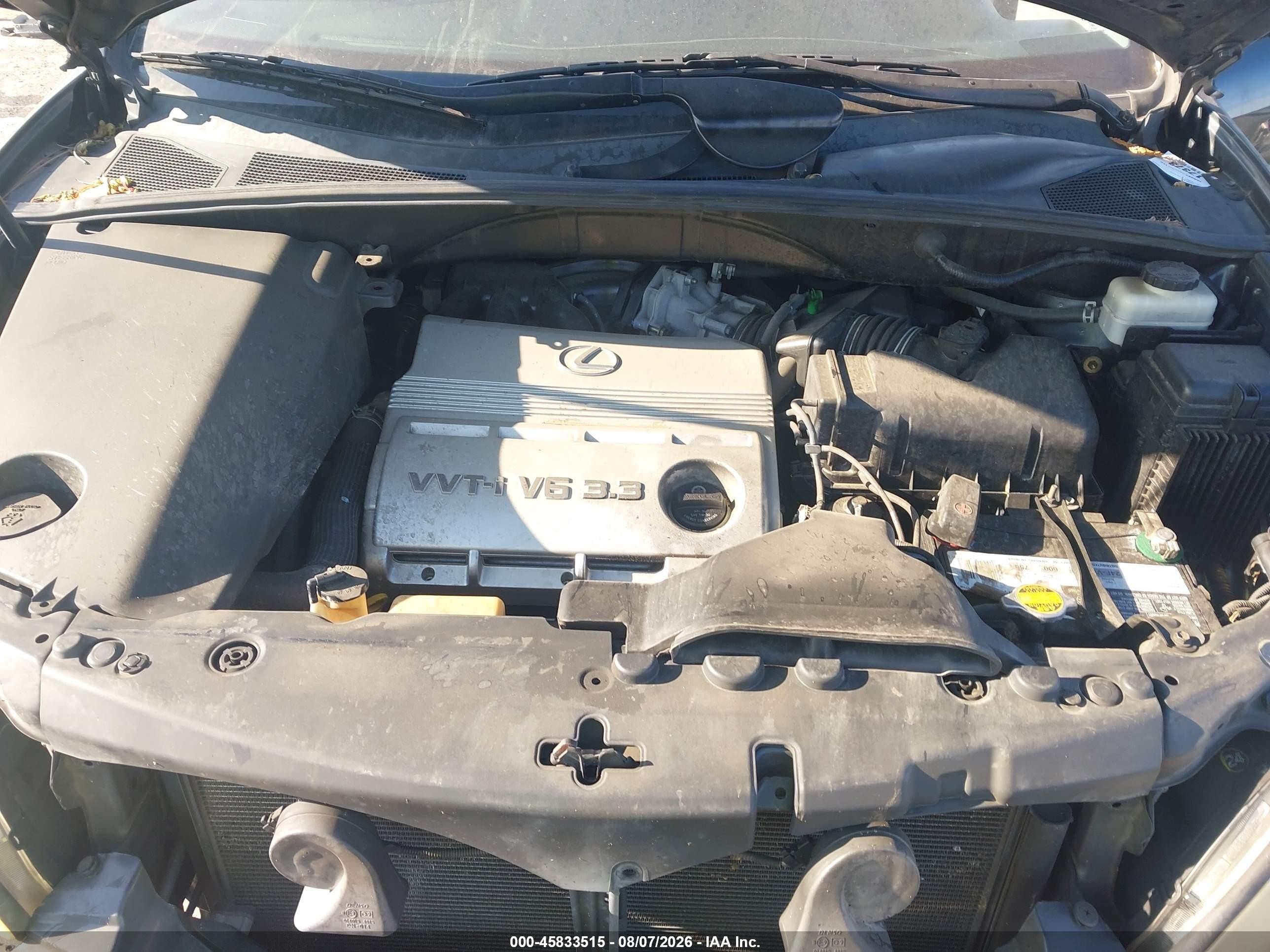 2005 Lexus Rx 330   Gray vin: 2T2GA31UX5C037399