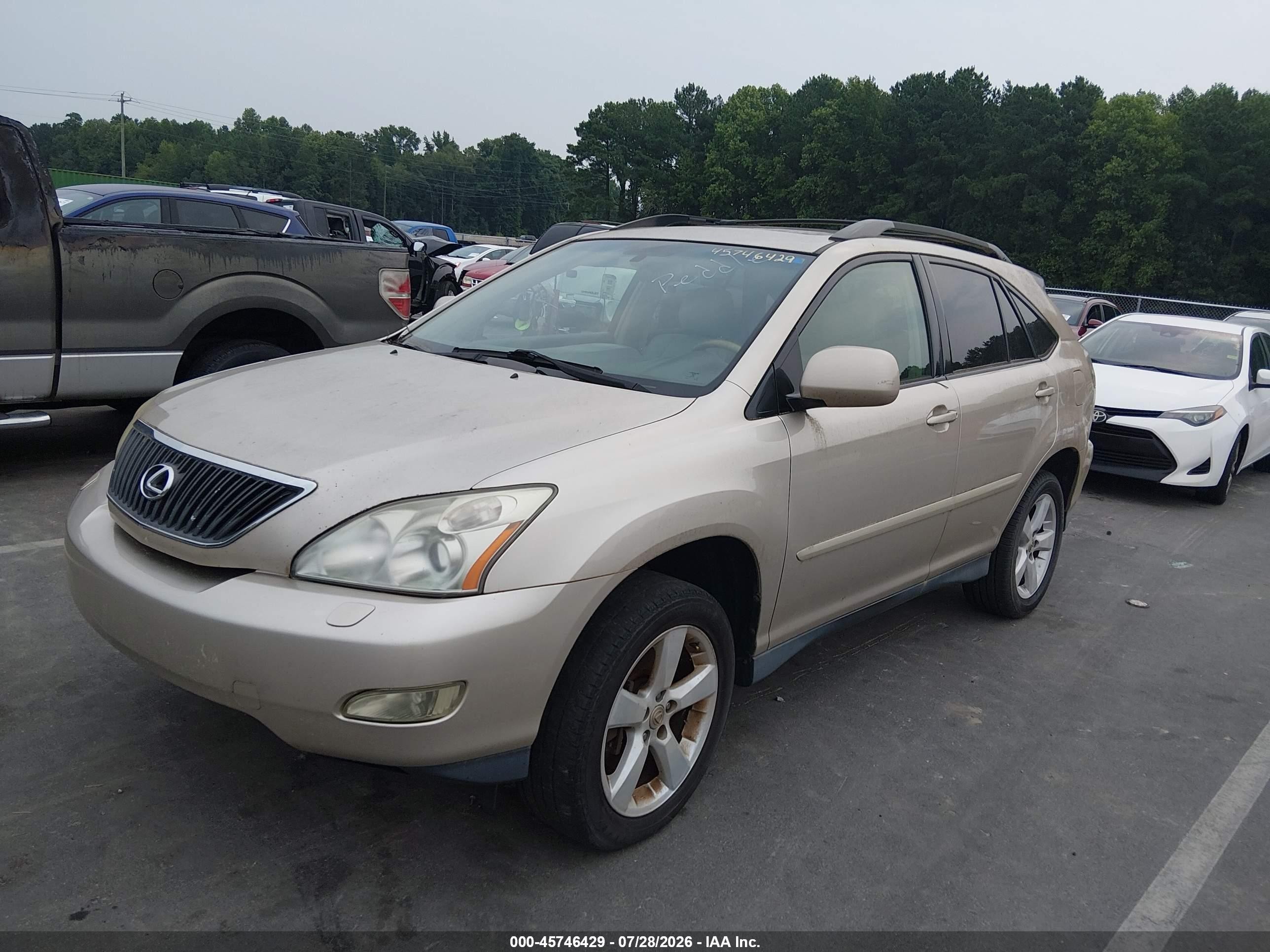 2006 Lexus Rx 330   Champagne vin: 2T2GA31UX6C047822